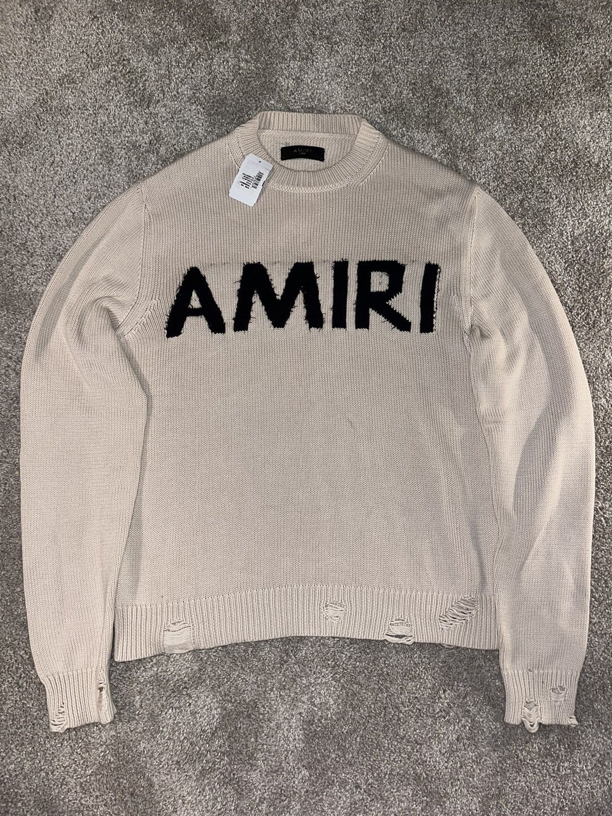 Amiri Amiri Knit-Intarsia Sweater Size US L / EU 52-54 / 3 - 3 Thumbnail