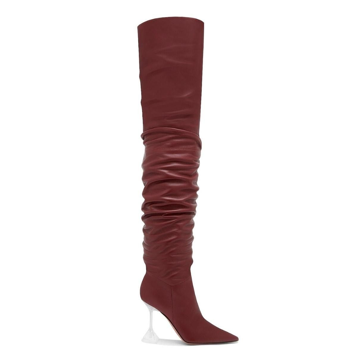 Olivia Leather Over-The-Knee Boots