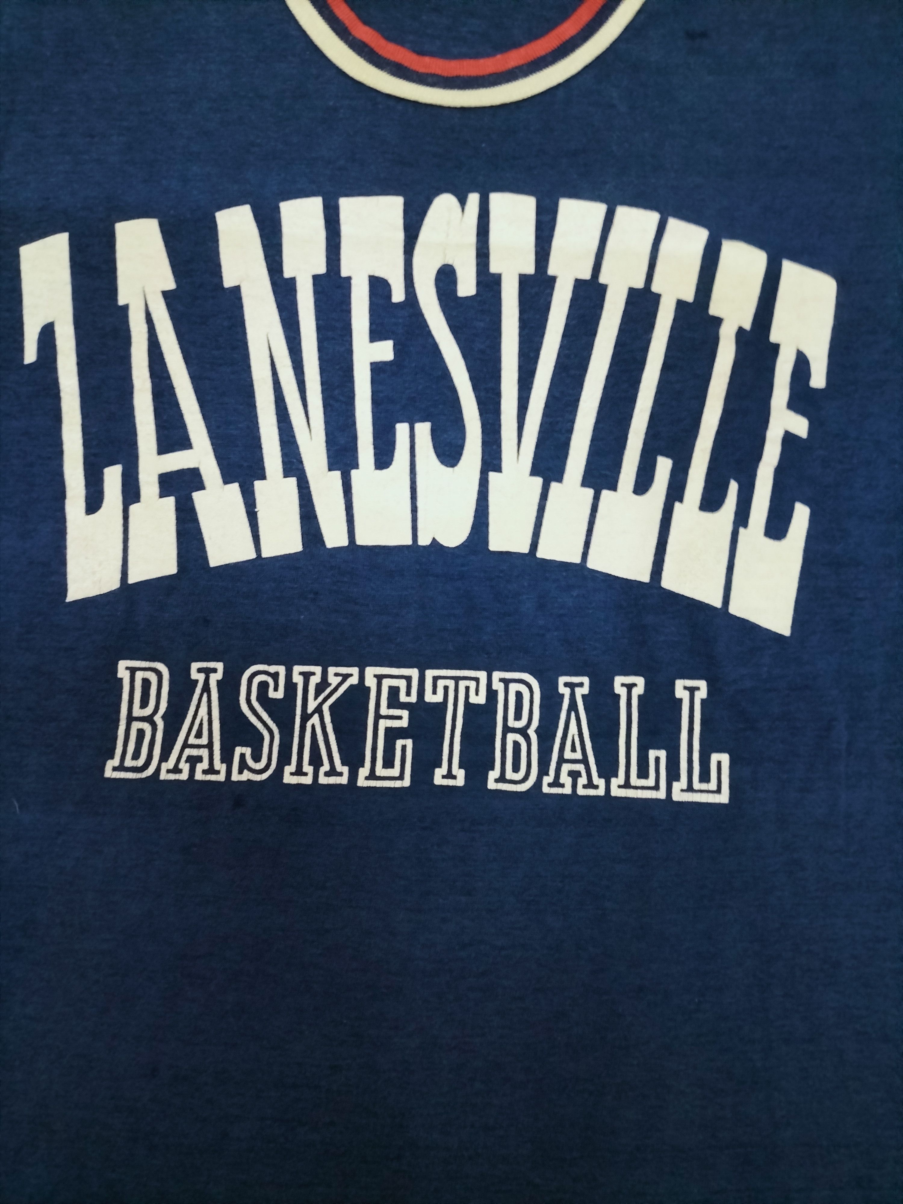 Vintage Vintage 80's Zanesville basketball ringer shirt Size US M / EU 48-50 / 2 - 3 Thumbnail