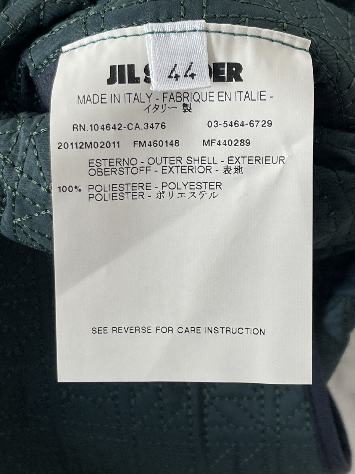 Jil Sander Jil sander quilted vest Size US S / EU 44-46 / 1 - 11 Thumbnail