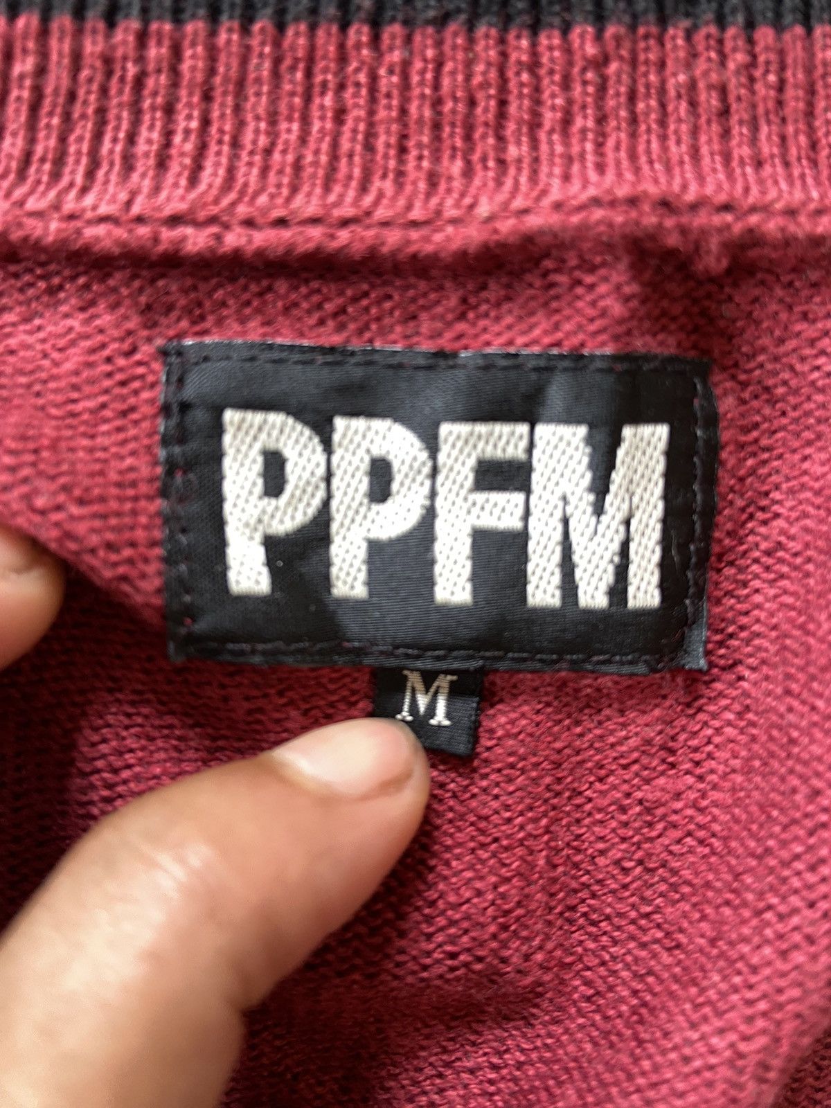 Japanese Brand × PPFM 🔥Binding🔥 PPFM Red Button Knitwear Size US M / EU 48-50 / 2 - 4 Thumbnail