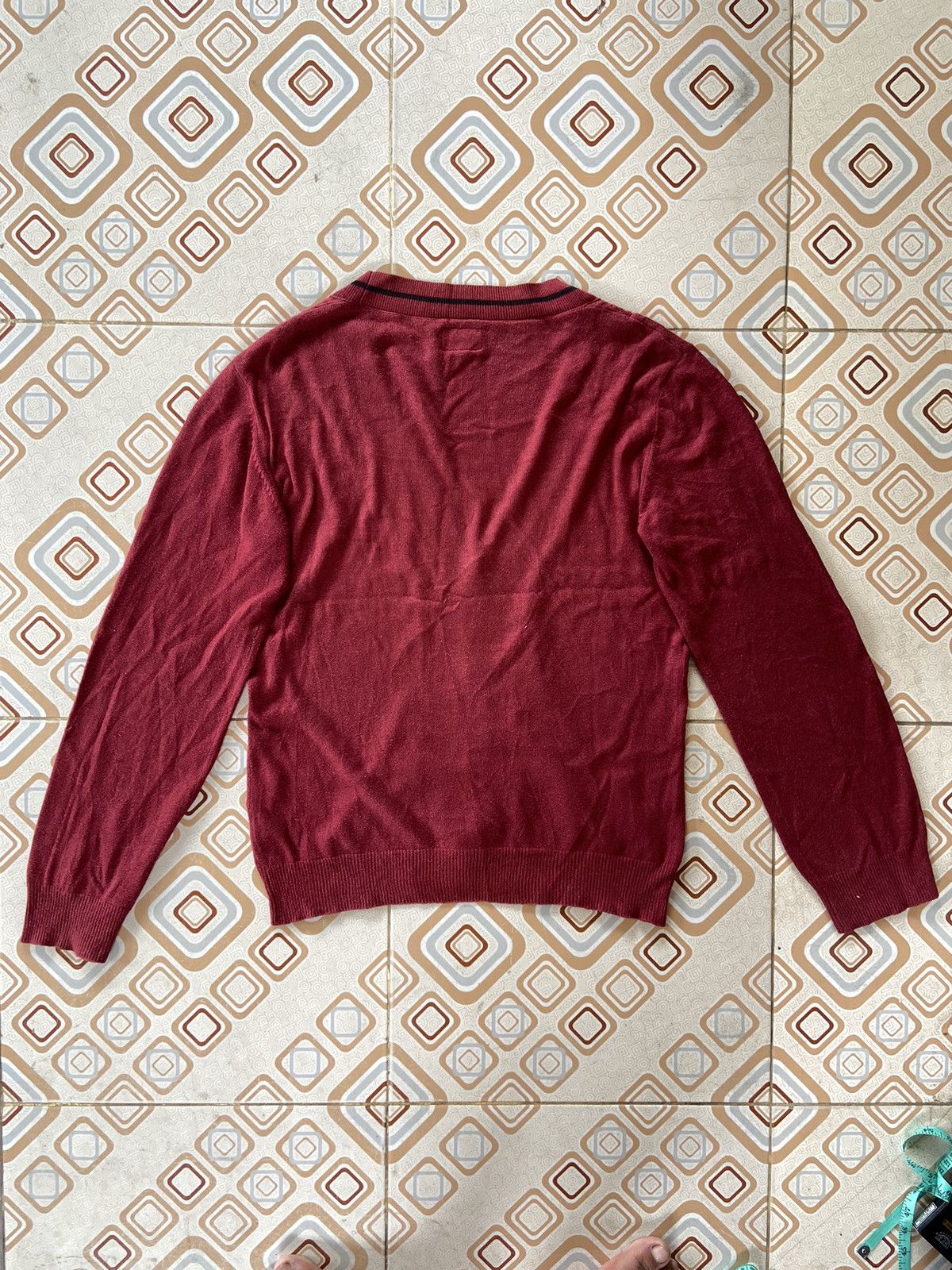 Japanese Brand × PPFM 🔥Binding🔥 PPFM Red Button Knitwear Size US M / EU 48-50 / 2 - 9 Thumbnail