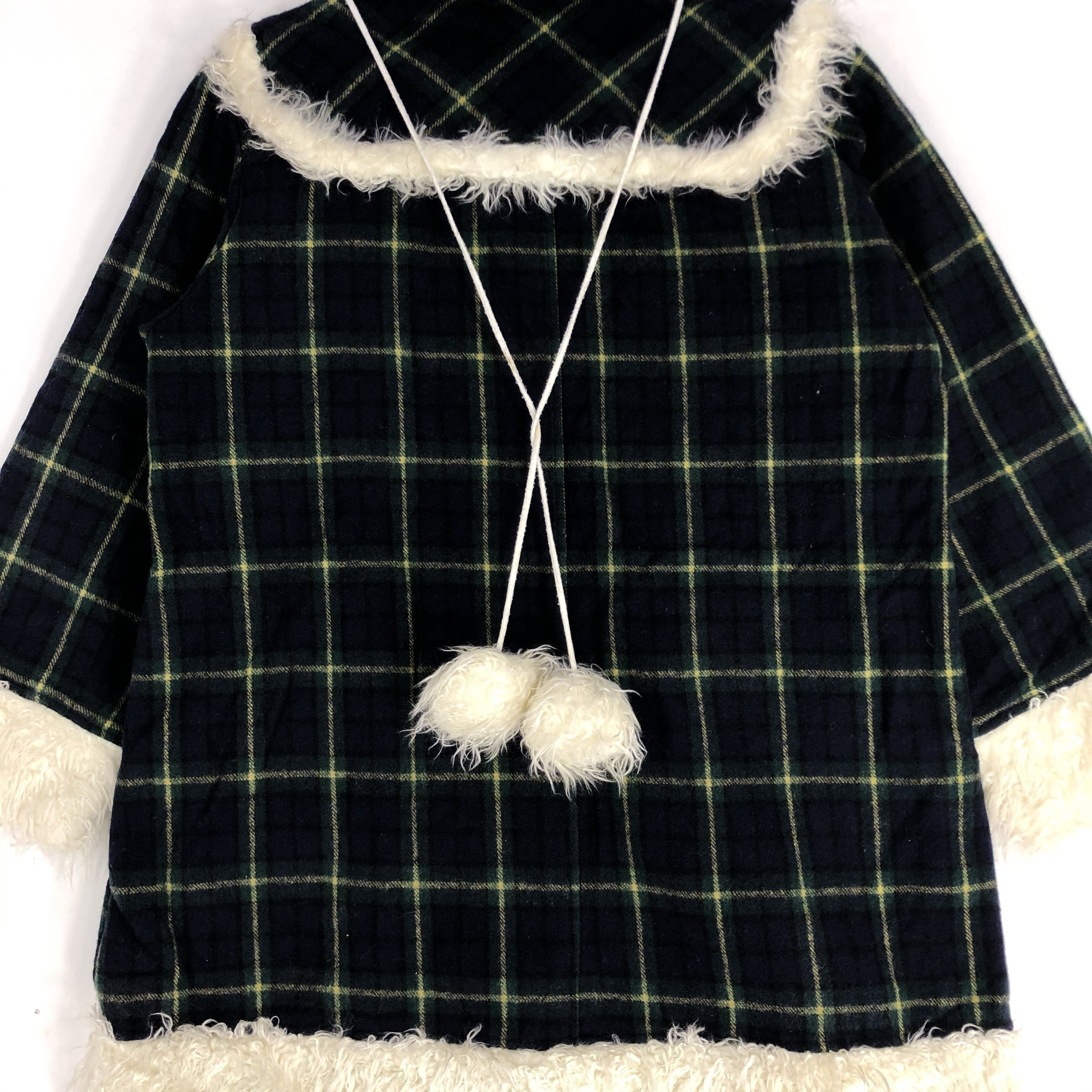 Fiorucci Fiorucci Double Pocket Checked Hoodie Jacket With fur Size M / US 6-8 / IT 42-44 - 6 Thumbnail
