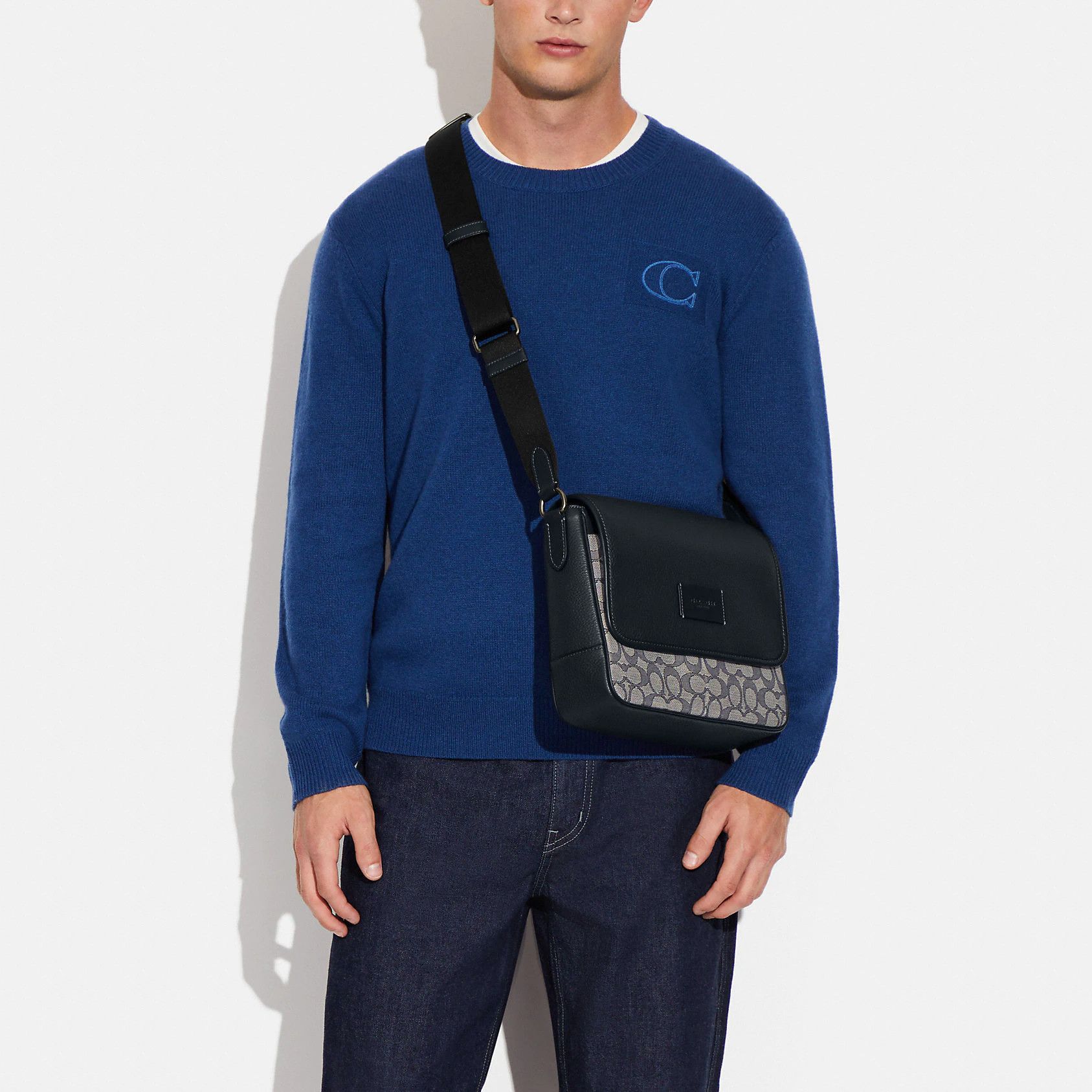 Coach Sprint Map Bag 25 In Signature Jacquard | Grailed