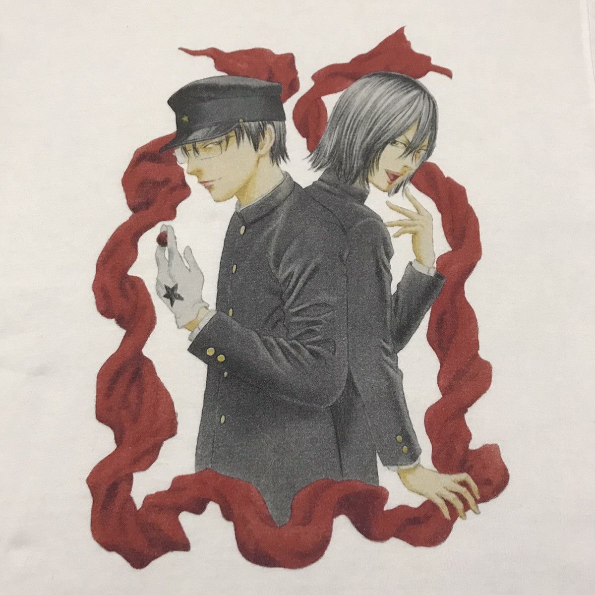 Japanese Brand Vvear Horror tshirt Size US L / EU 52-54 / 3 - 6 Thumbnail