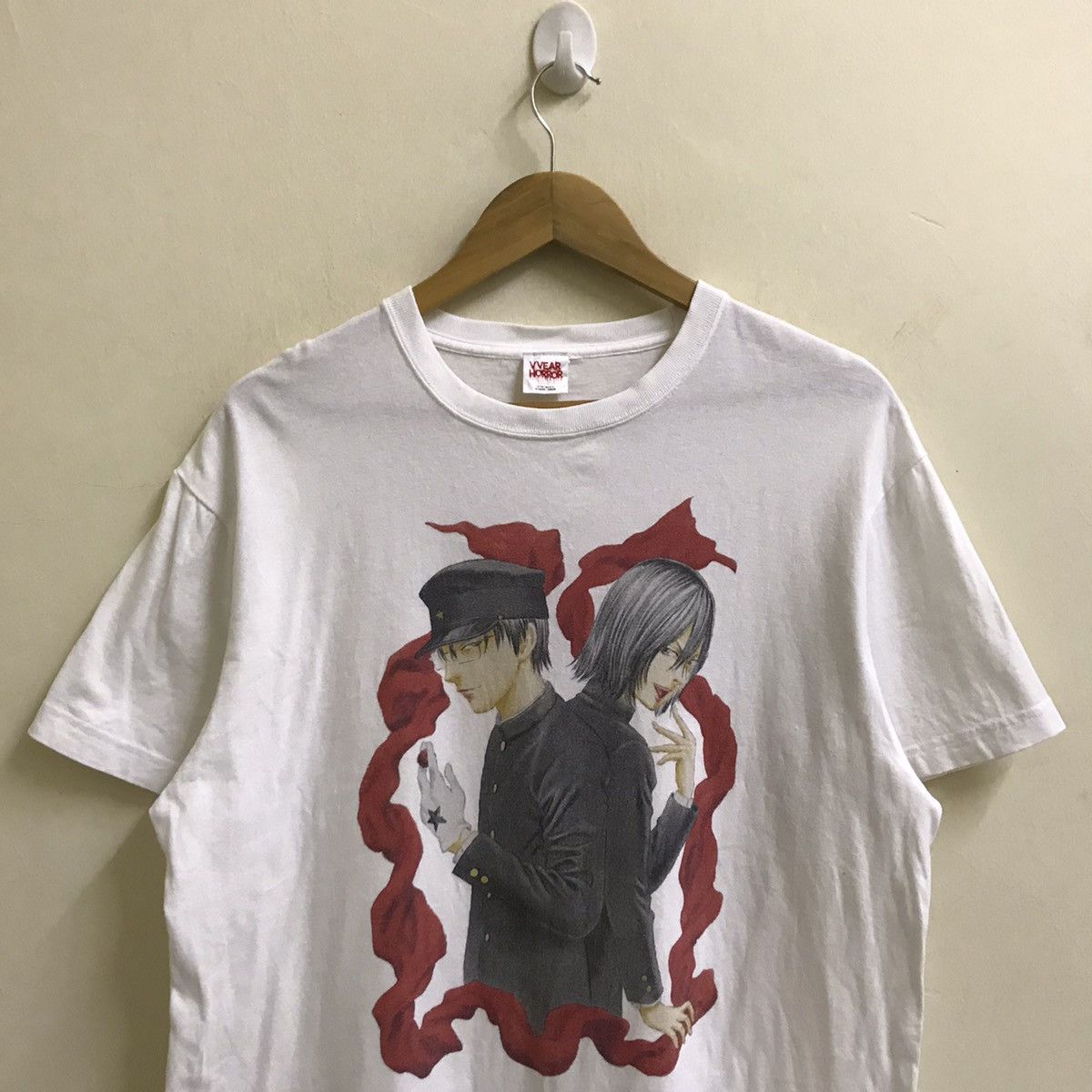 Japanese Brand Vvear Horror tshirt Size US L / EU 52-54 / 3 - 3 Thumbnail