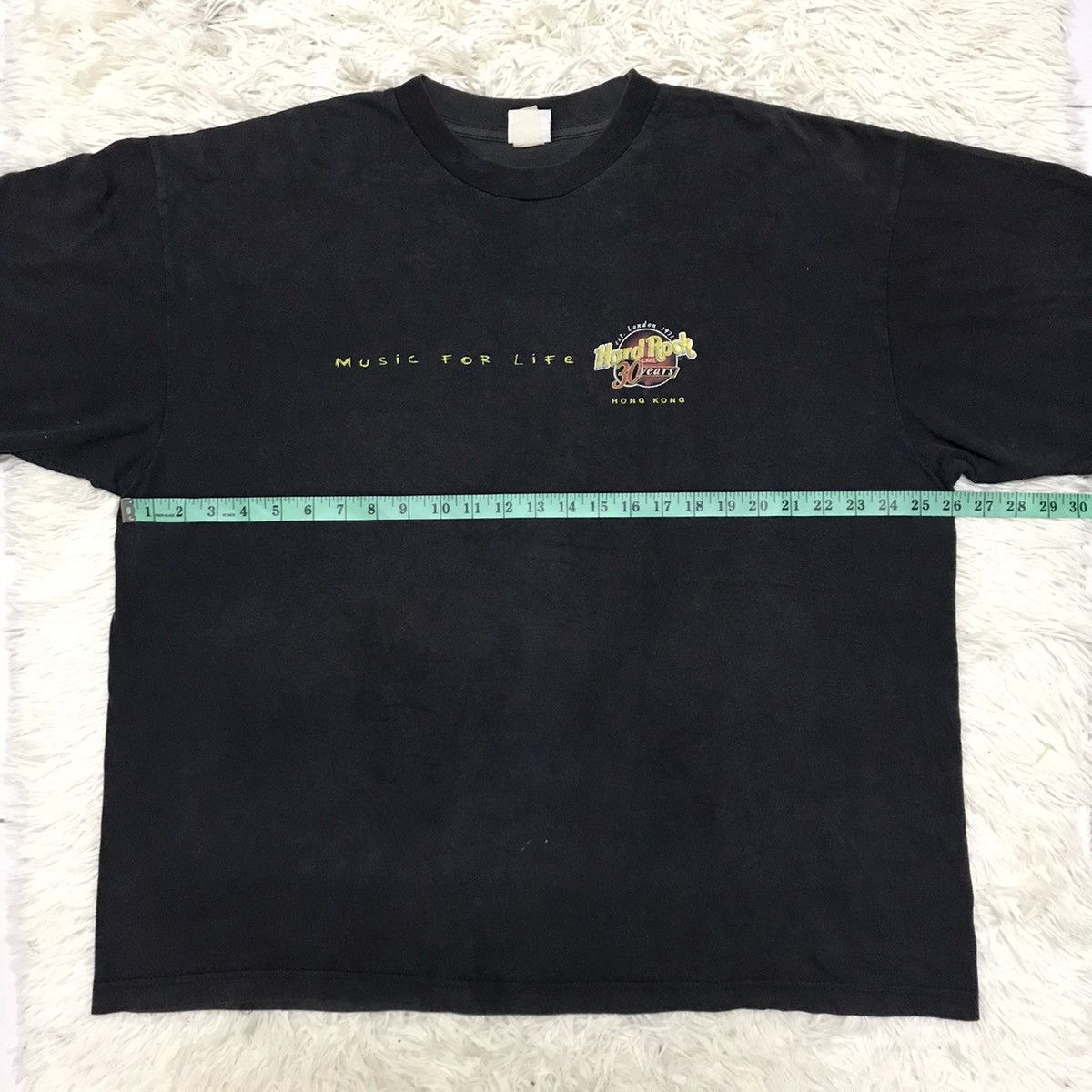 Hard Rock Cafe Vintage 90s Hard Rock Cafe World Tour Size US XL / EU 56 / 4 - 9 Thumbnail