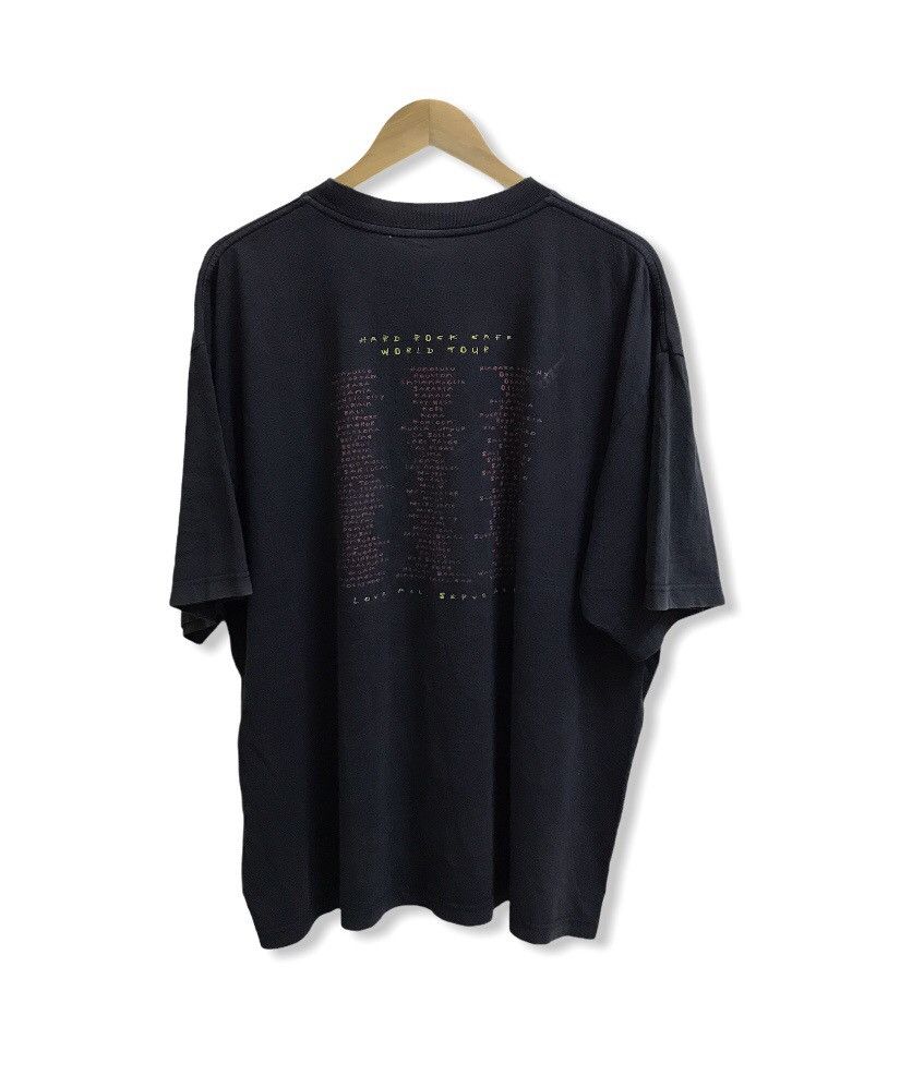 Hard Rock Cafe Vintage 90s Hard Rock Cafe World Tour Size US XL / EU 56 / 4 - 1 Thumbnail