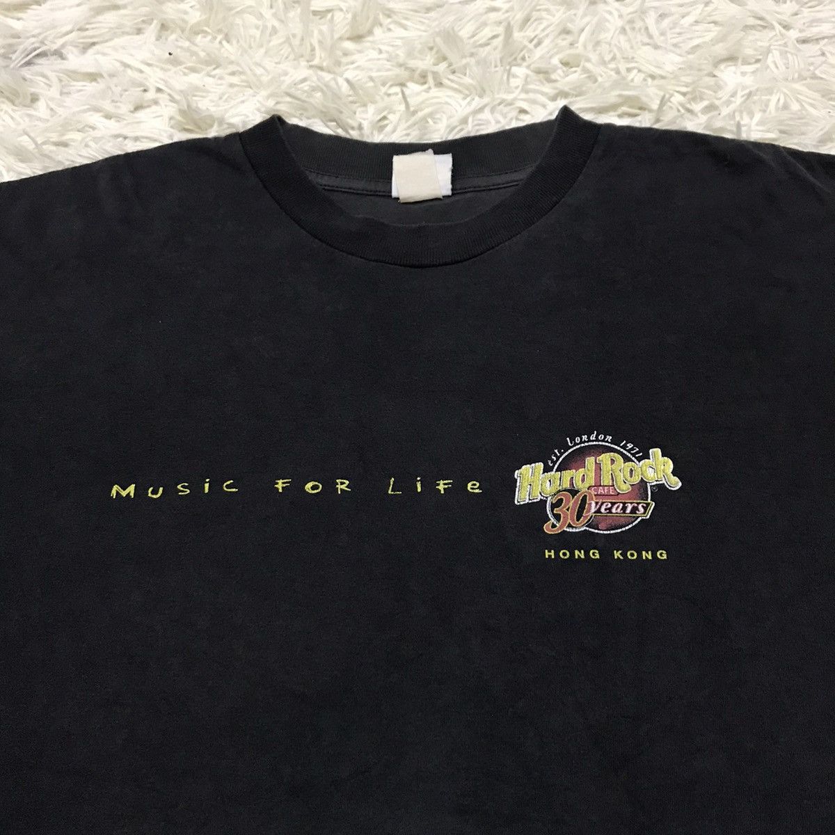 Hard Rock Cafe Vintage 90s Hard Rock Cafe World Tour Size US XL / EU 56 / 4 - 6 Thumbnail