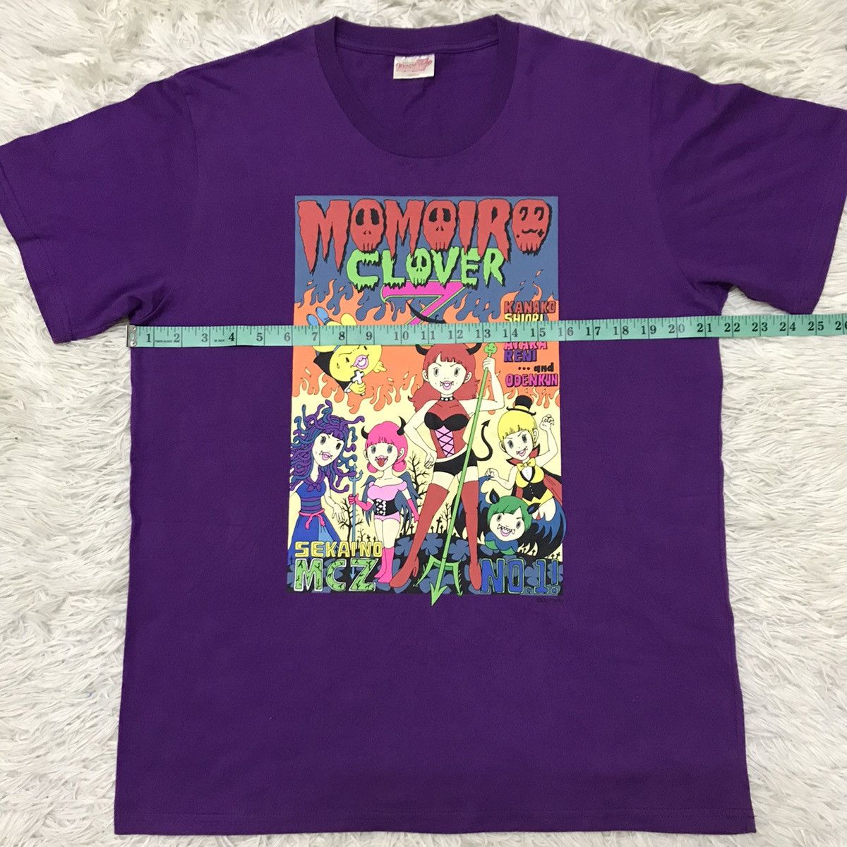 Anime Momoiro Clover Z x Lily Franky T Shirt Size US L / EU 52-54 / 3 - 10 Thumbnail
