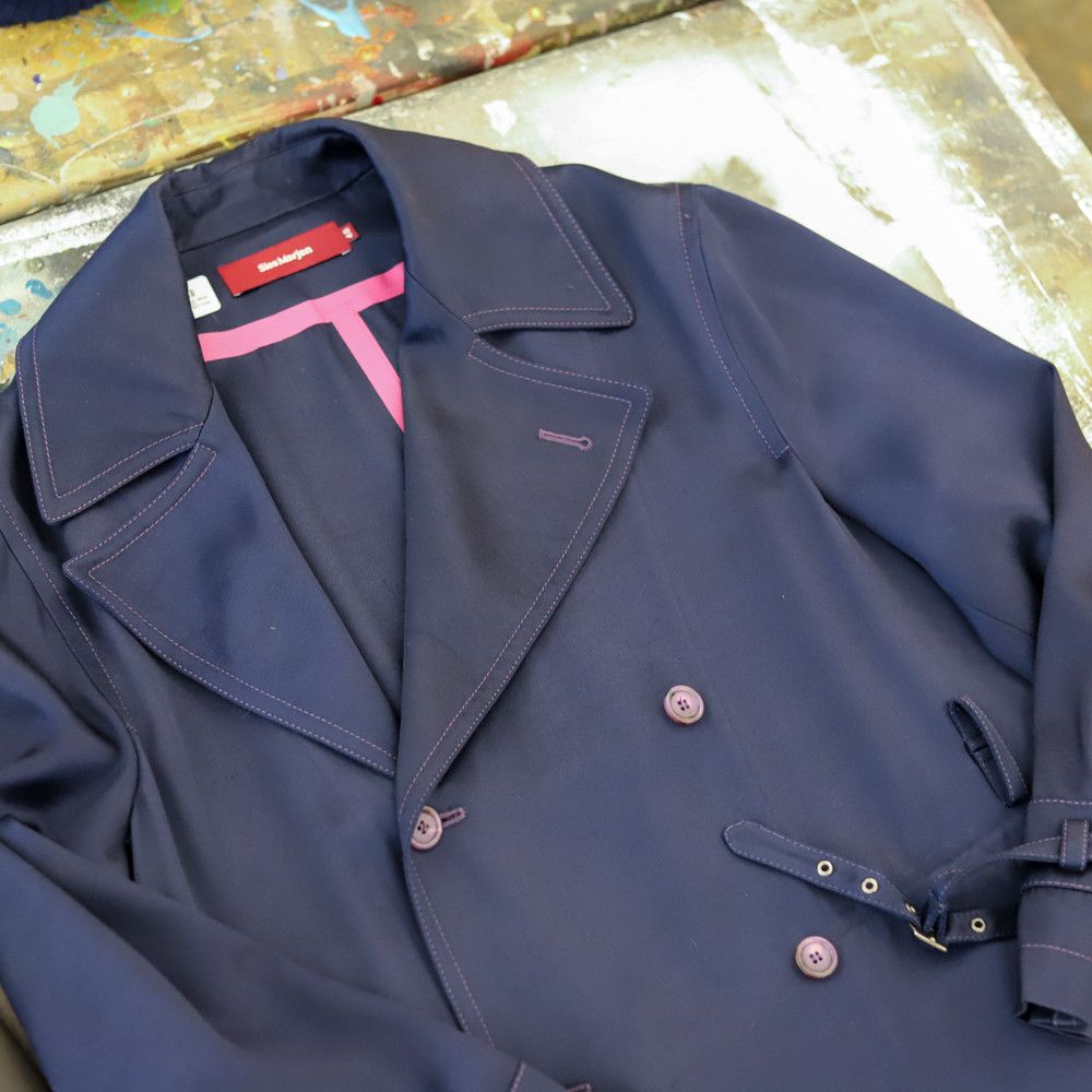 Sies Marjan Sies Marjan Sigourney SS20 sample double breasted trench Size US M / EU 48-50 / 2 - 4 Thumbnail