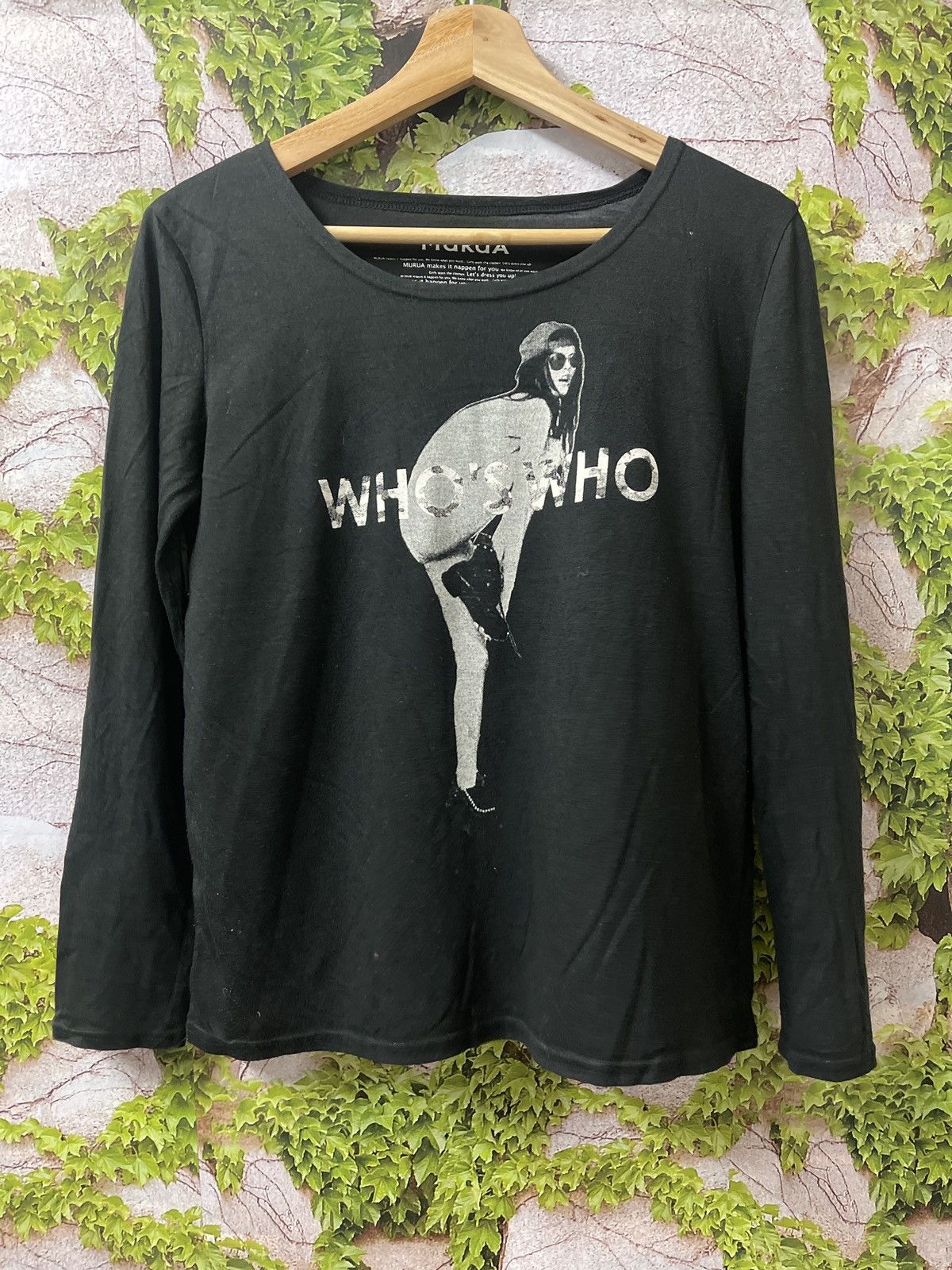 Japanese Brand MURUA SEXY GIRL BY HYSTERIC LONG SLEEVE VERY RARE Size US M / EU 48-50 / 2 - 1 Thumbnail