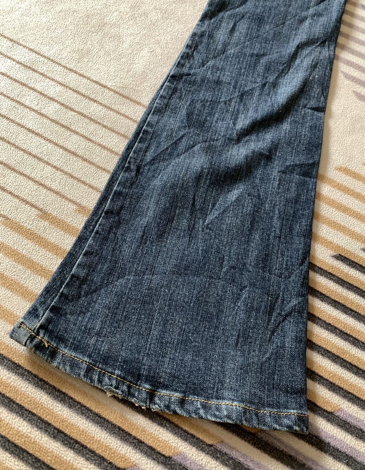 Japanese Brand Y2k Cargo Jeans Pants Size 28" / US 6 / IT 42 - 7 Thumbnail