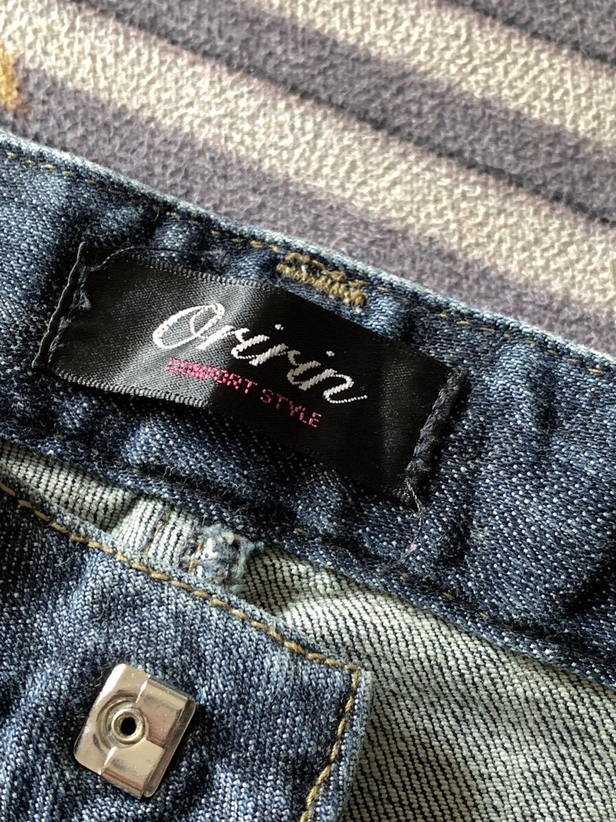 Japanese Brand Y2k Cargo Jeans Pants Size 28" / US 6 / IT 42 - 9 Thumbnail