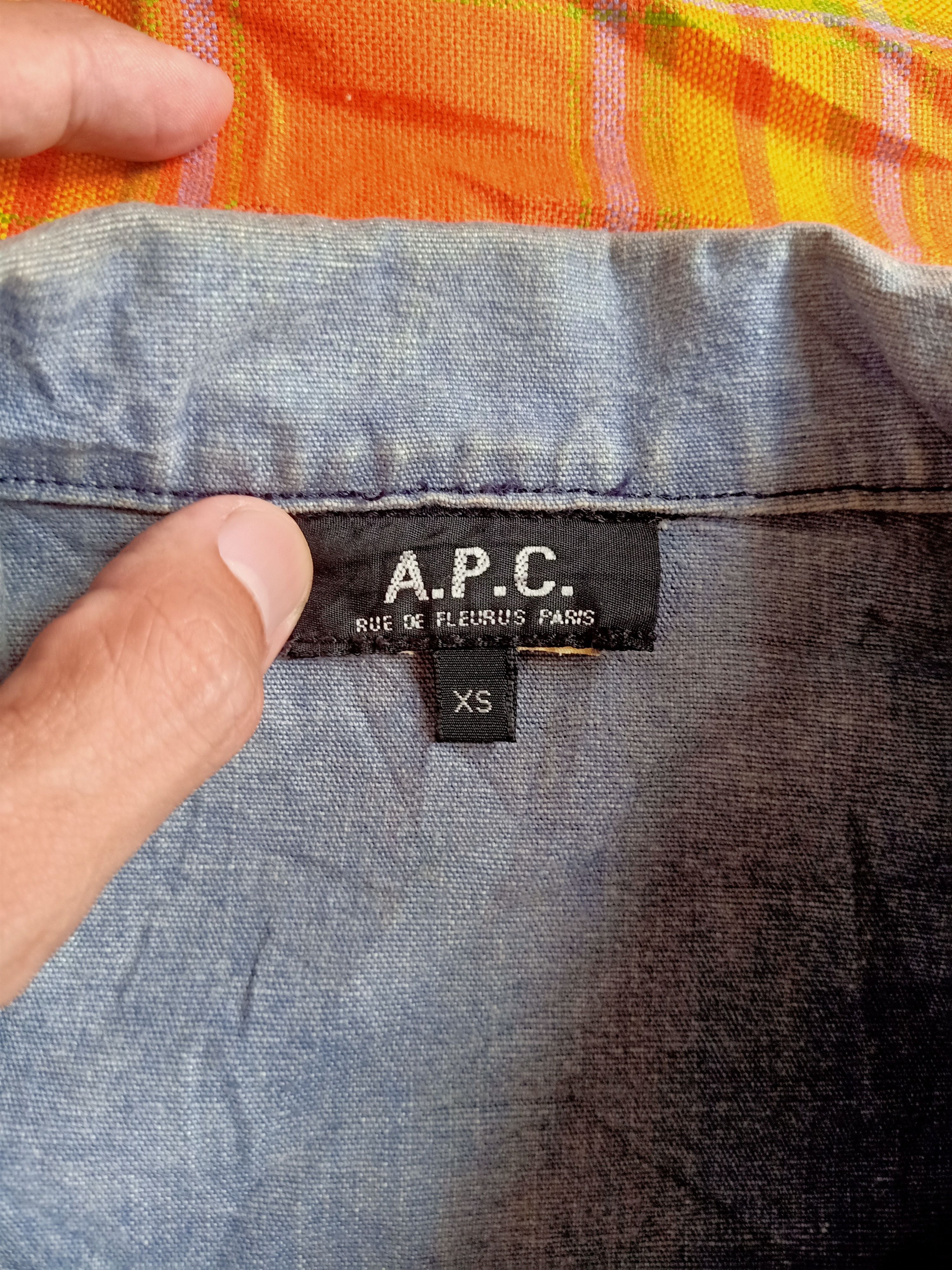 A.P.C. × Vintage VINTAGE A.P.C Denime Jacket Size US XS / EU 42 / 0 - 6 Thumbnail