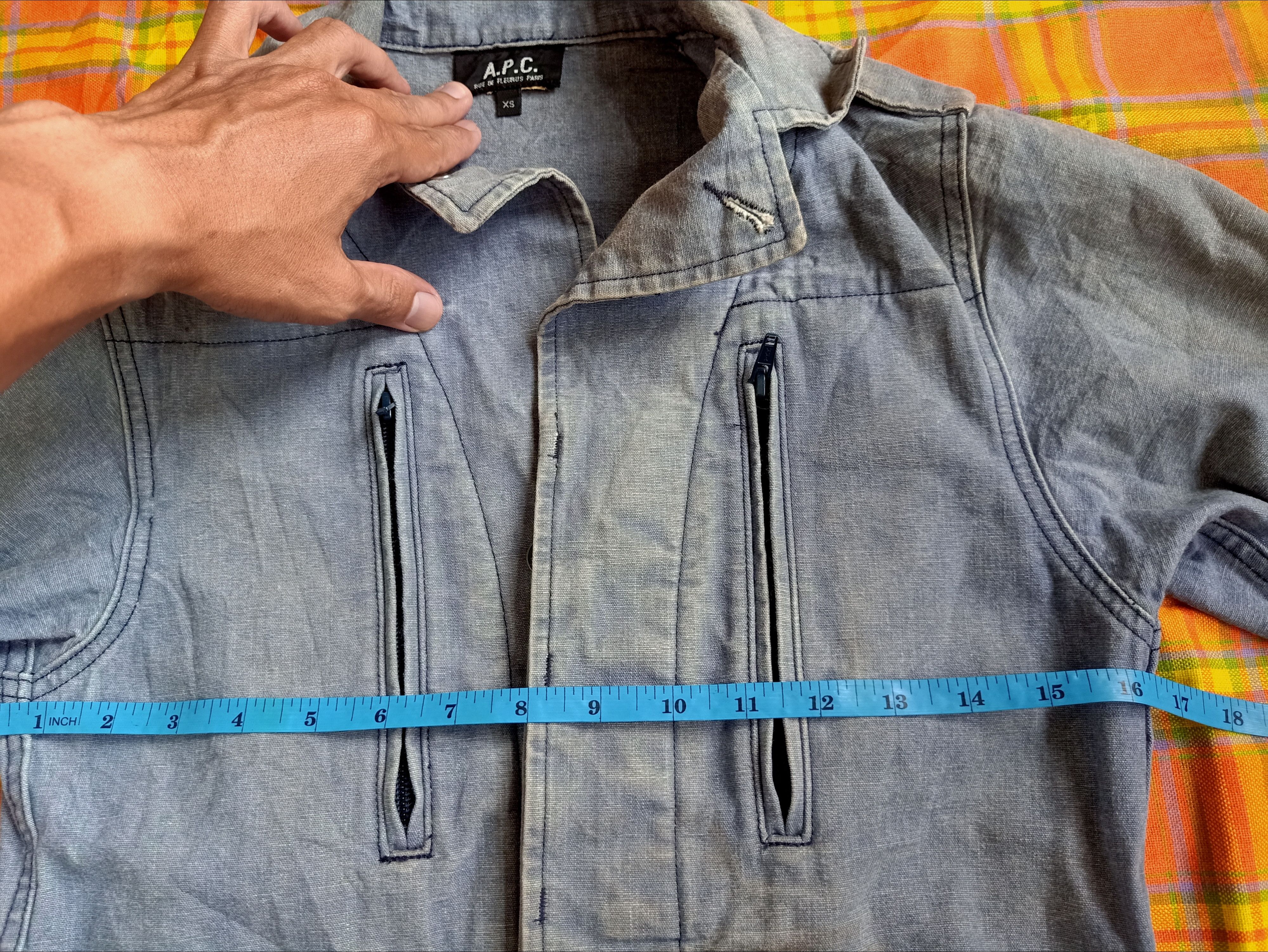 A.P.C. × Vintage VINTAGE A.P.C Denime Jacket Size US XS / EU 42 / 0 - 7 Thumbnail