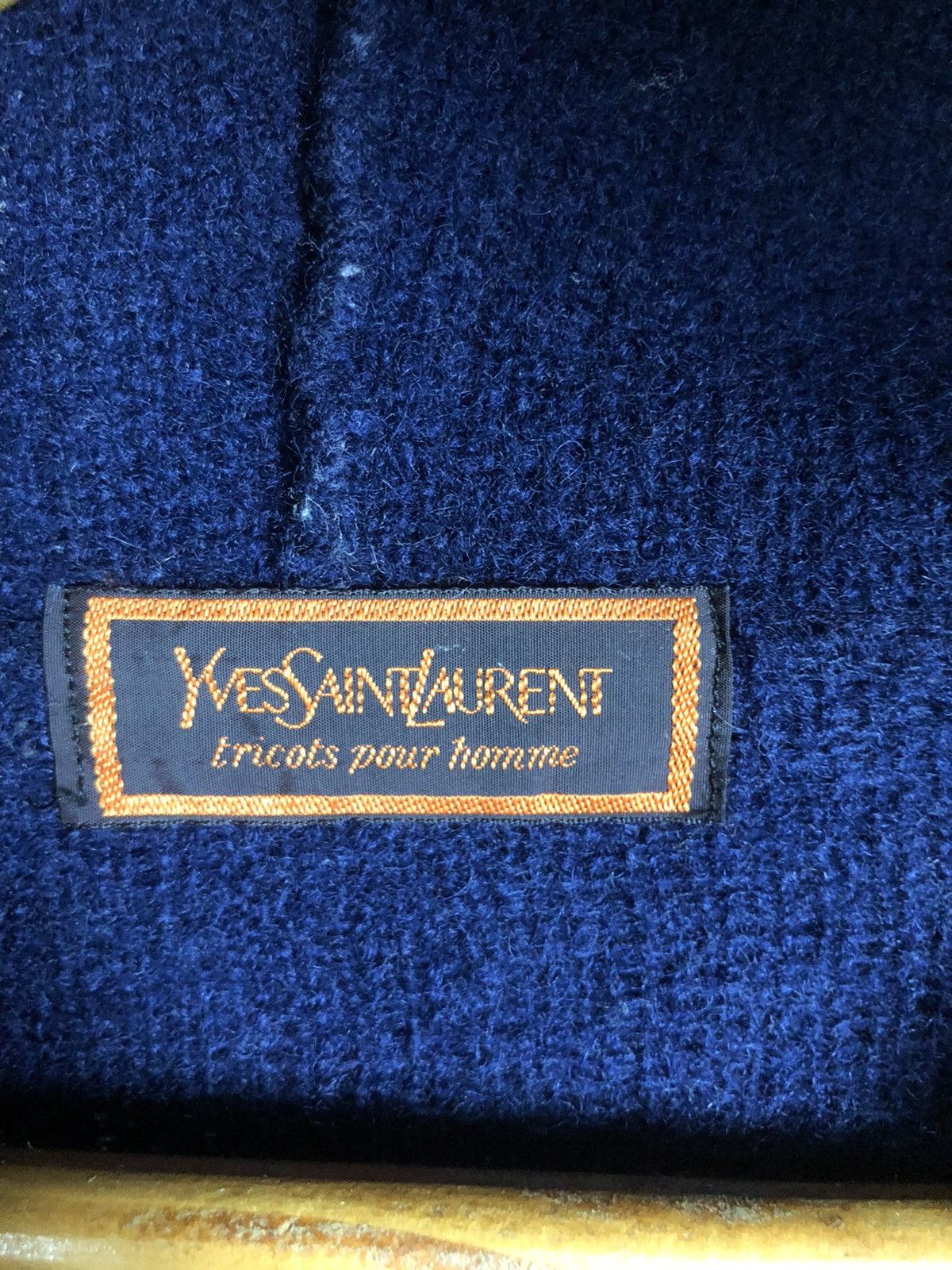 Yves Saint Laurent YVES SAINT LAUREN TRICOT POUR HOMME ZIPPER SWEATSHIRT HOODIE Size US M / EU 48-50 / 2 - 10 Thumbnail