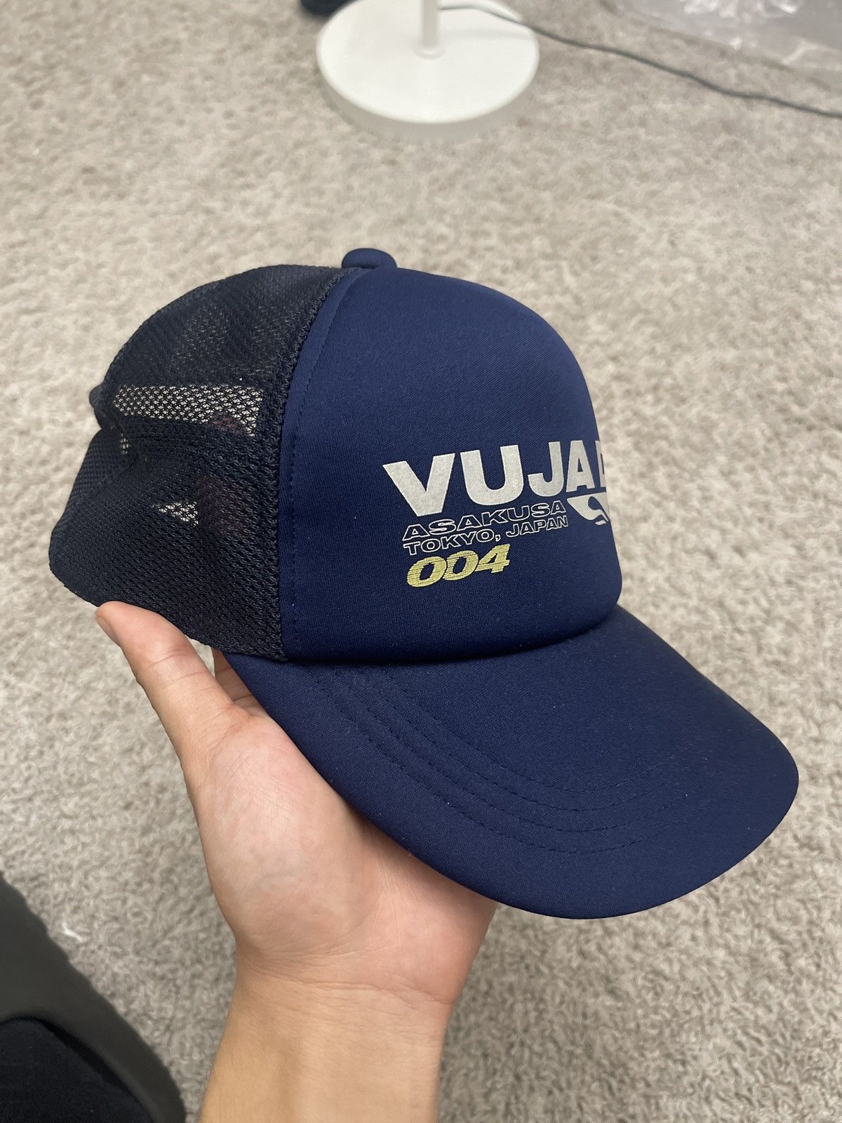 Vuja De vujade 004 navy limited edition trucker hat | Grailed