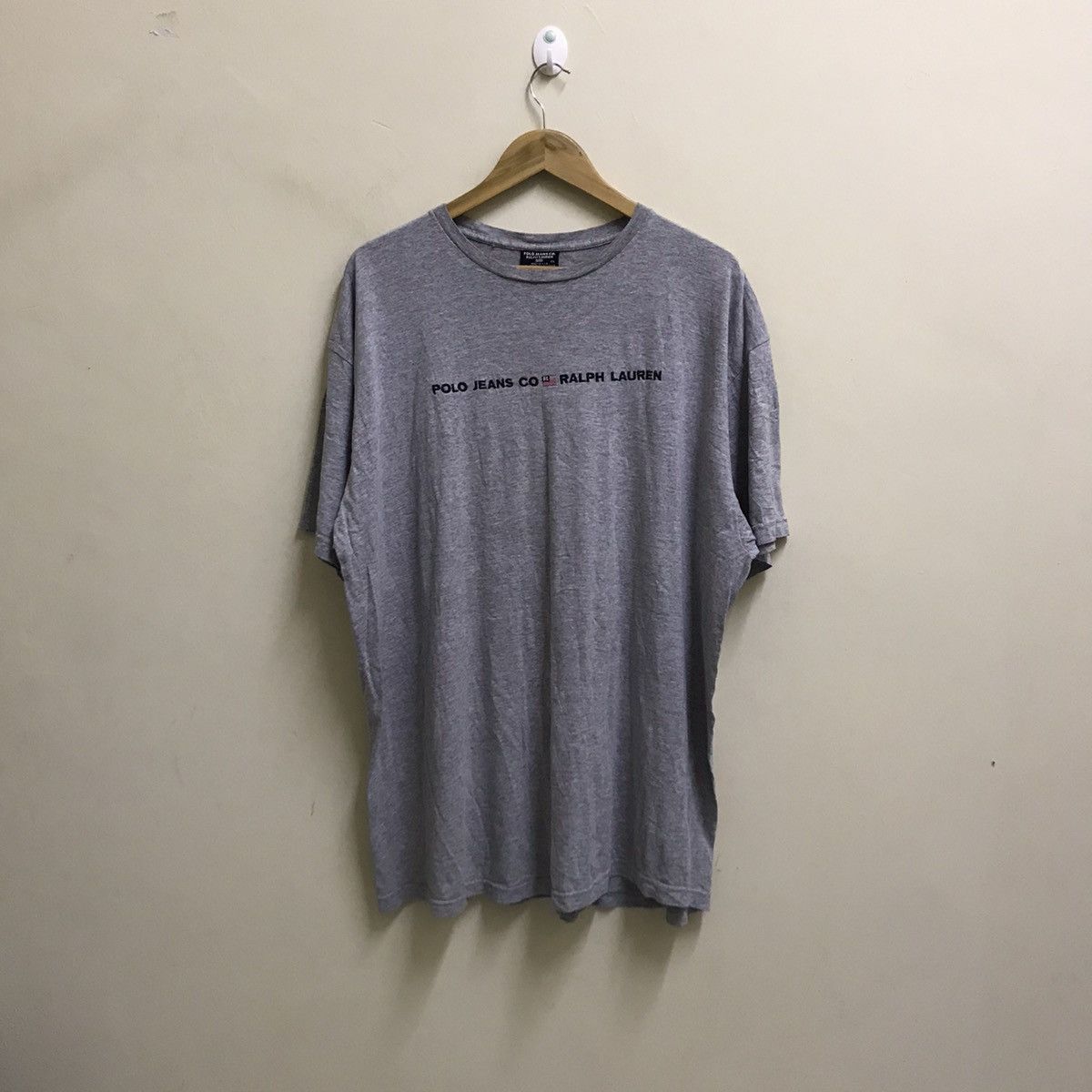 Polo Ralph Lauren Vintage 90s Polo Ralph Lauren spellout embroidery logo tee Size US XXL / EU 58 / 5 - 5 Thumbnail