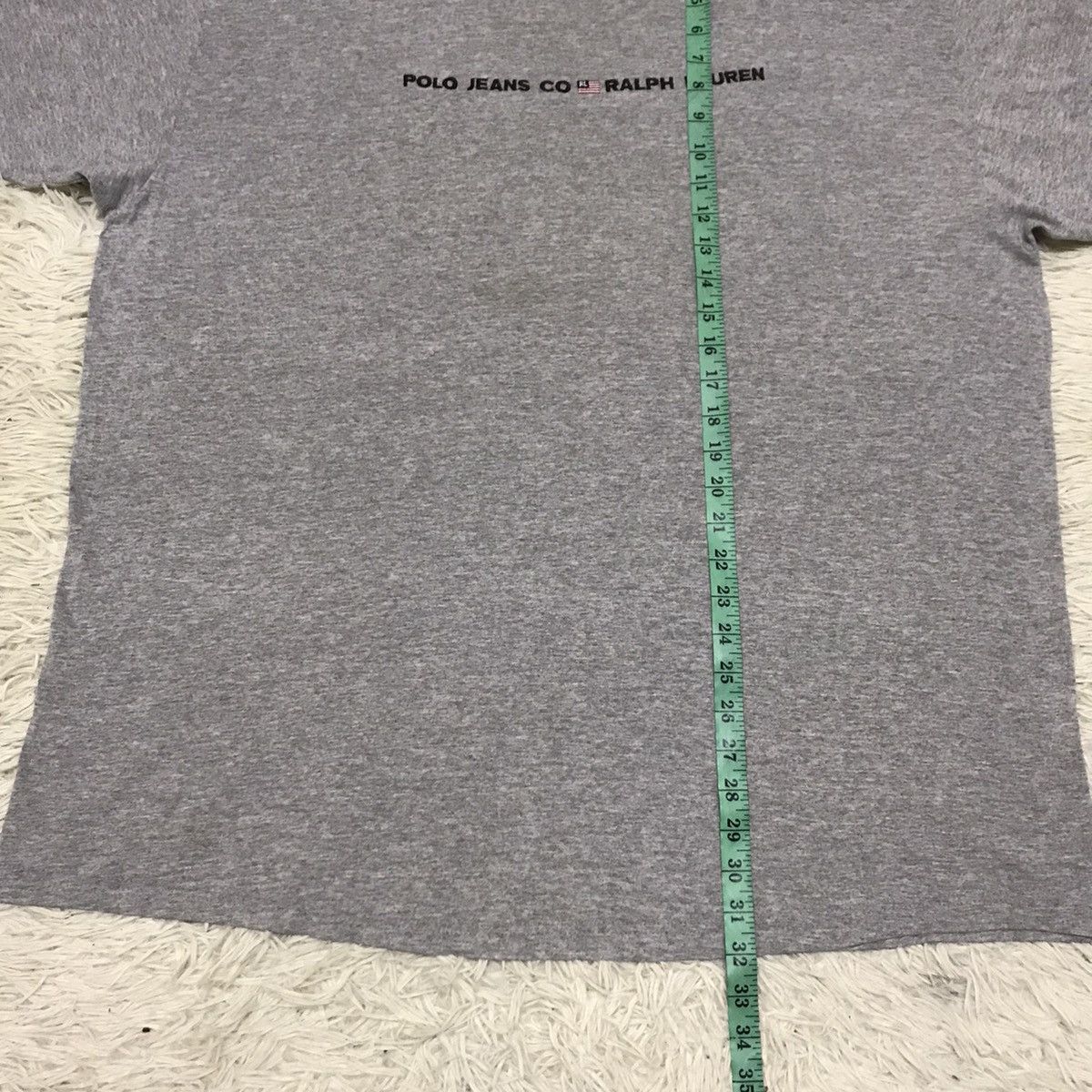 Polo Ralph Lauren Vintage 90s Polo Ralph Lauren spellout embroidery logo tee Size US XXL / EU 58 / 5 - 11 Thumbnail