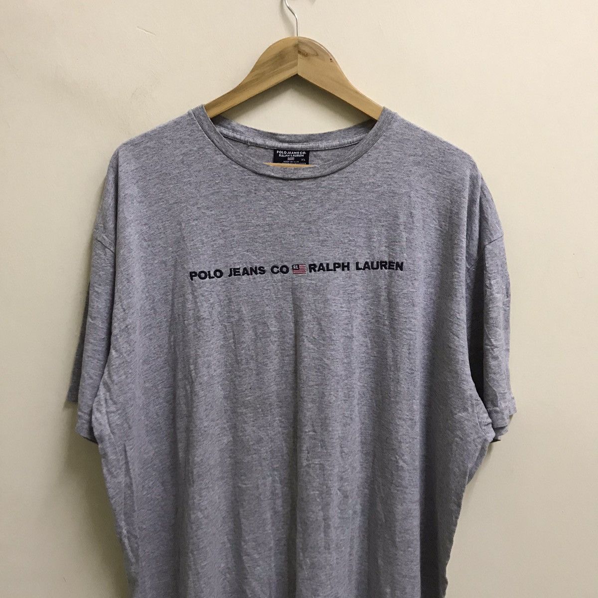 Polo Ralph Lauren Vintage 90s Polo Ralph Lauren spellout embroidery logo tee Size US XXL / EU 58 / 5 - 3 Thumbnail