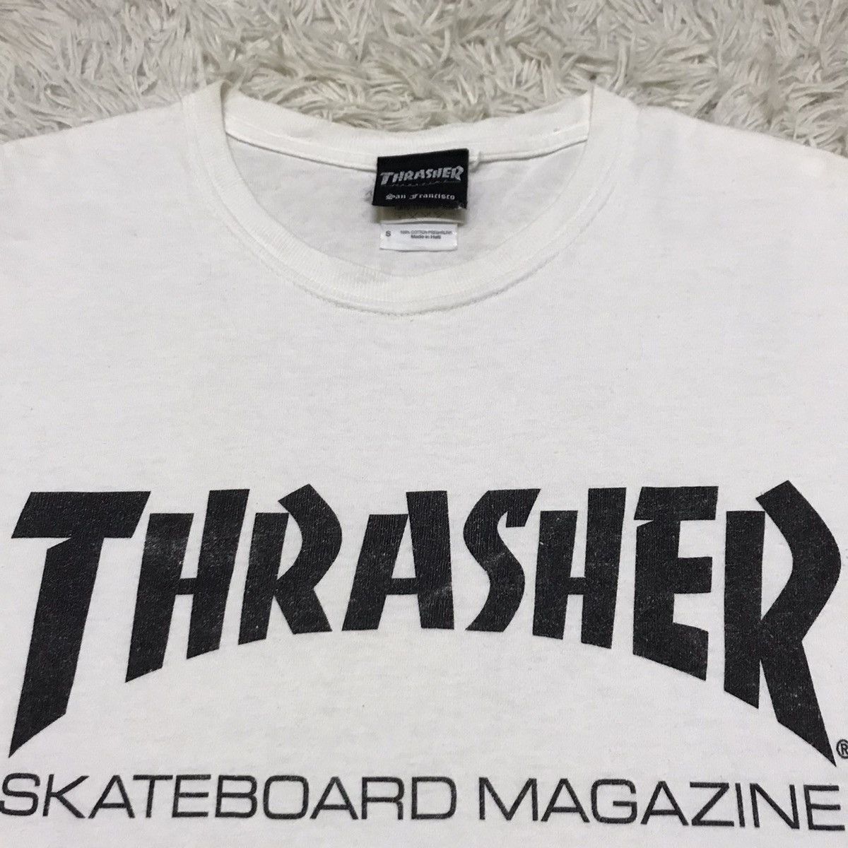 Thrasher Thrasher Skateboards Magazine Spellout Biglogo Tshirt Size US S / EU 44-46 / 1 - 8 Thumbnail