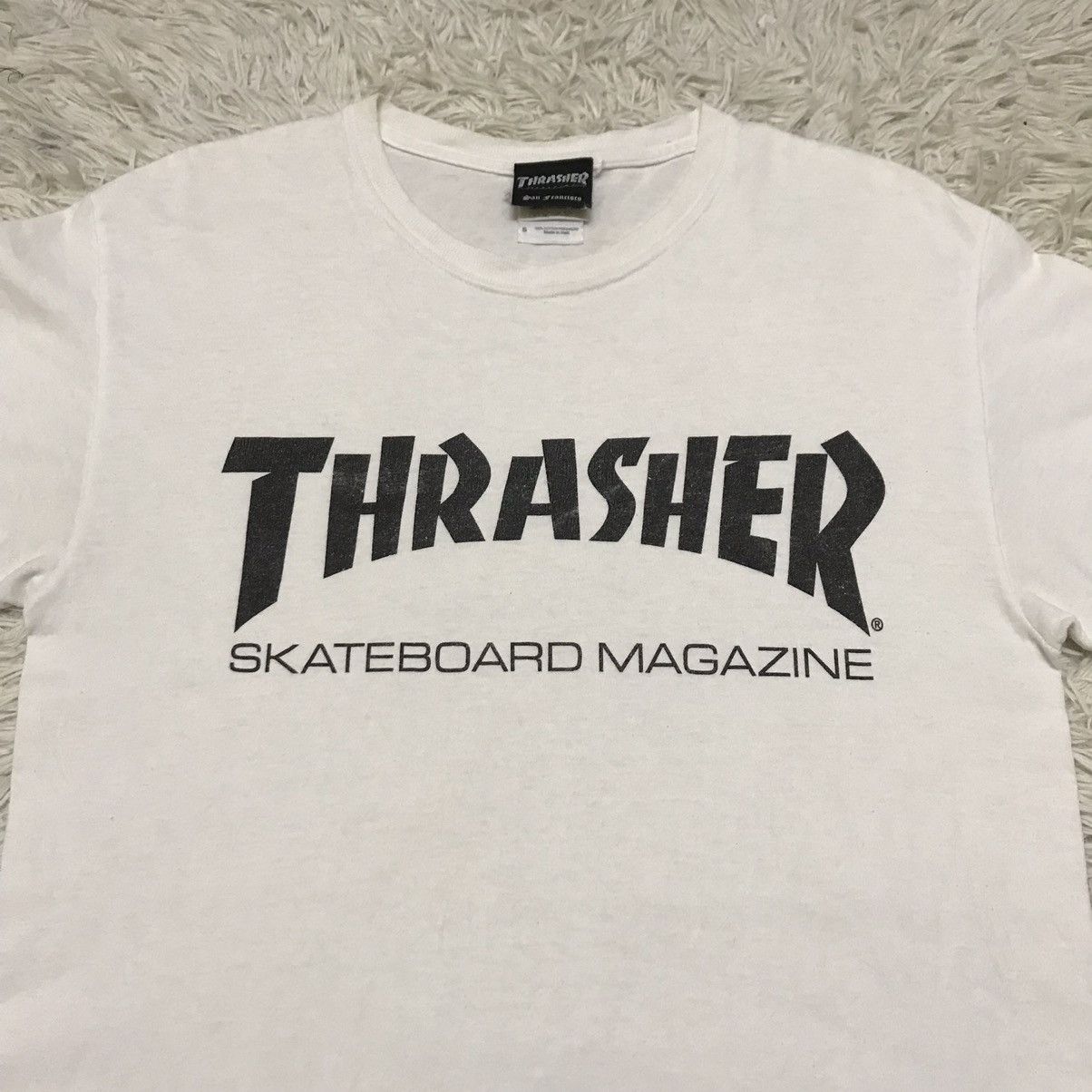 Thrasher Thrasher Skateboards Magazine Spellout Biglogo Tshirt Size US S / EU 44-46 / 1 - 9 Thumbnail
