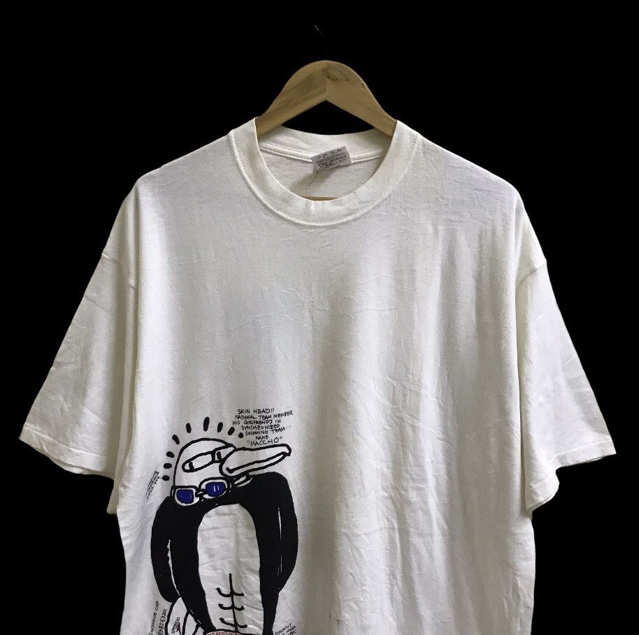 Speedo Vintage 90s Speedo t-shirt Size US XL / EU 56 / 4 - 2 Thumbnail