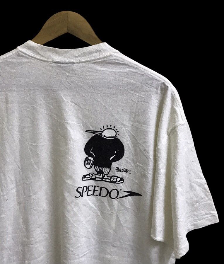 Speedo Vintage 90s Speedo t-shirt Size US XL / EU 56 / 4 - 6 Thumbnail