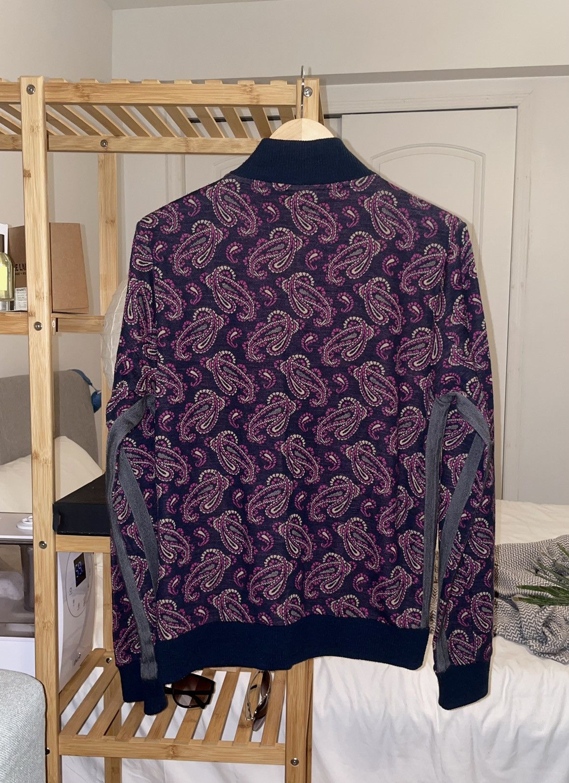 Dries Van Noten Dries Van Noten Paisley Wool Bomber M Size US M / EU 48-50 / 2 - 2 Thumbnail