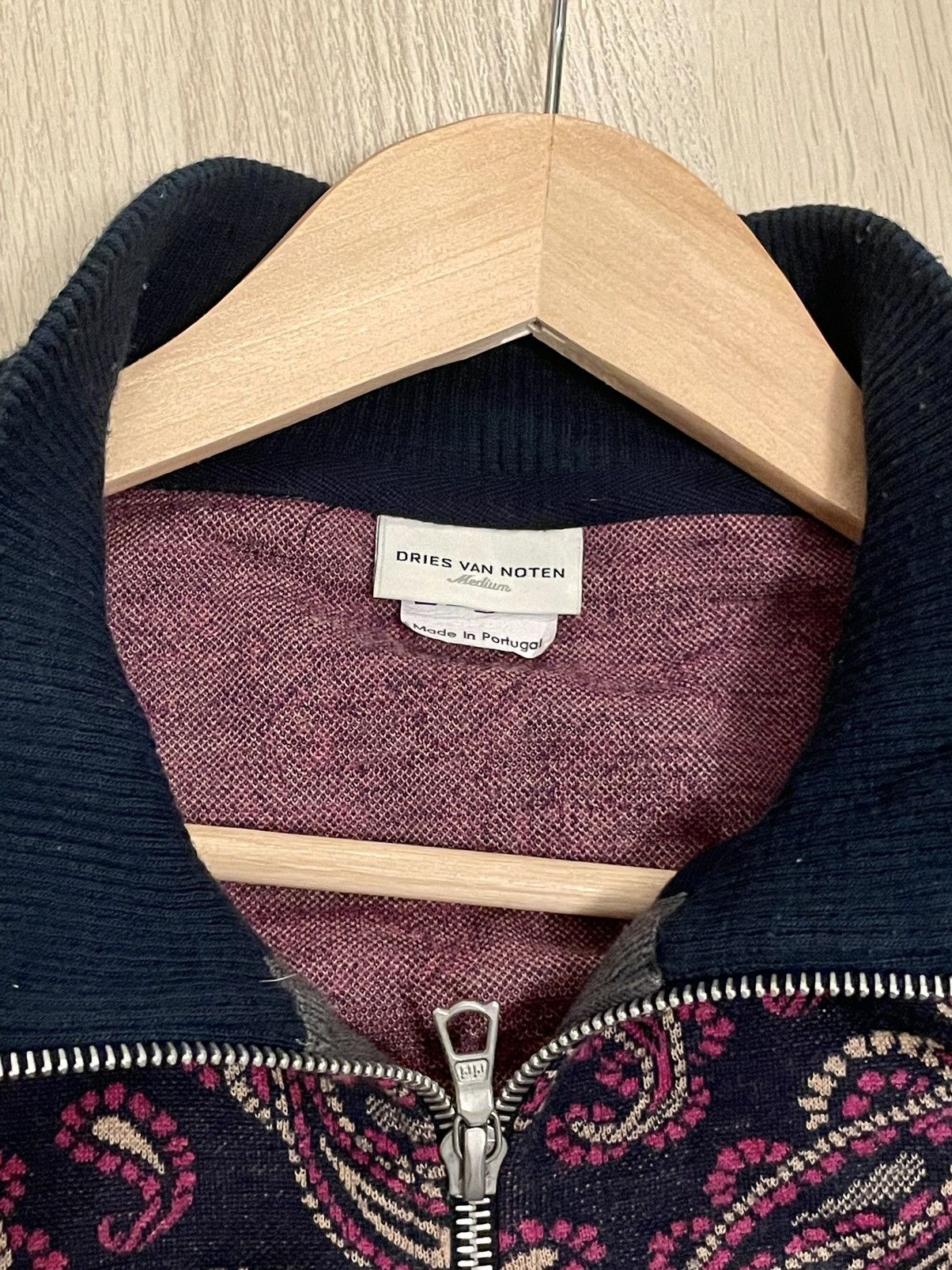 Dries Van Noten Dries Van Noten Paisley Wool Bomber M Size US M / EU 48-50 / 2 - 6 Thumbnail