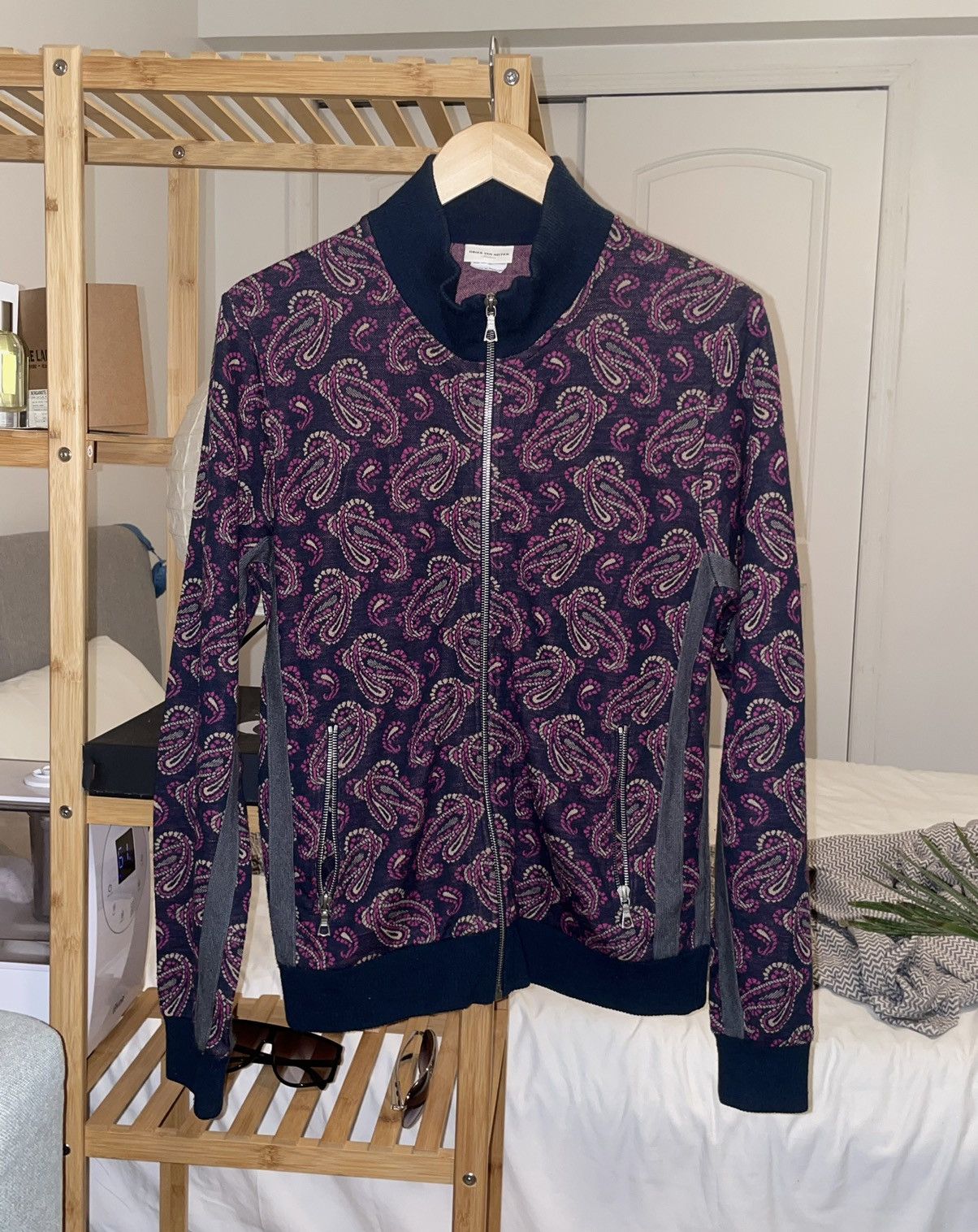 Dries Van Noten Dries Van Noten Paisley Wool Bomber M Size US M / EU 48-50 / 2 - 1 Thumbnail