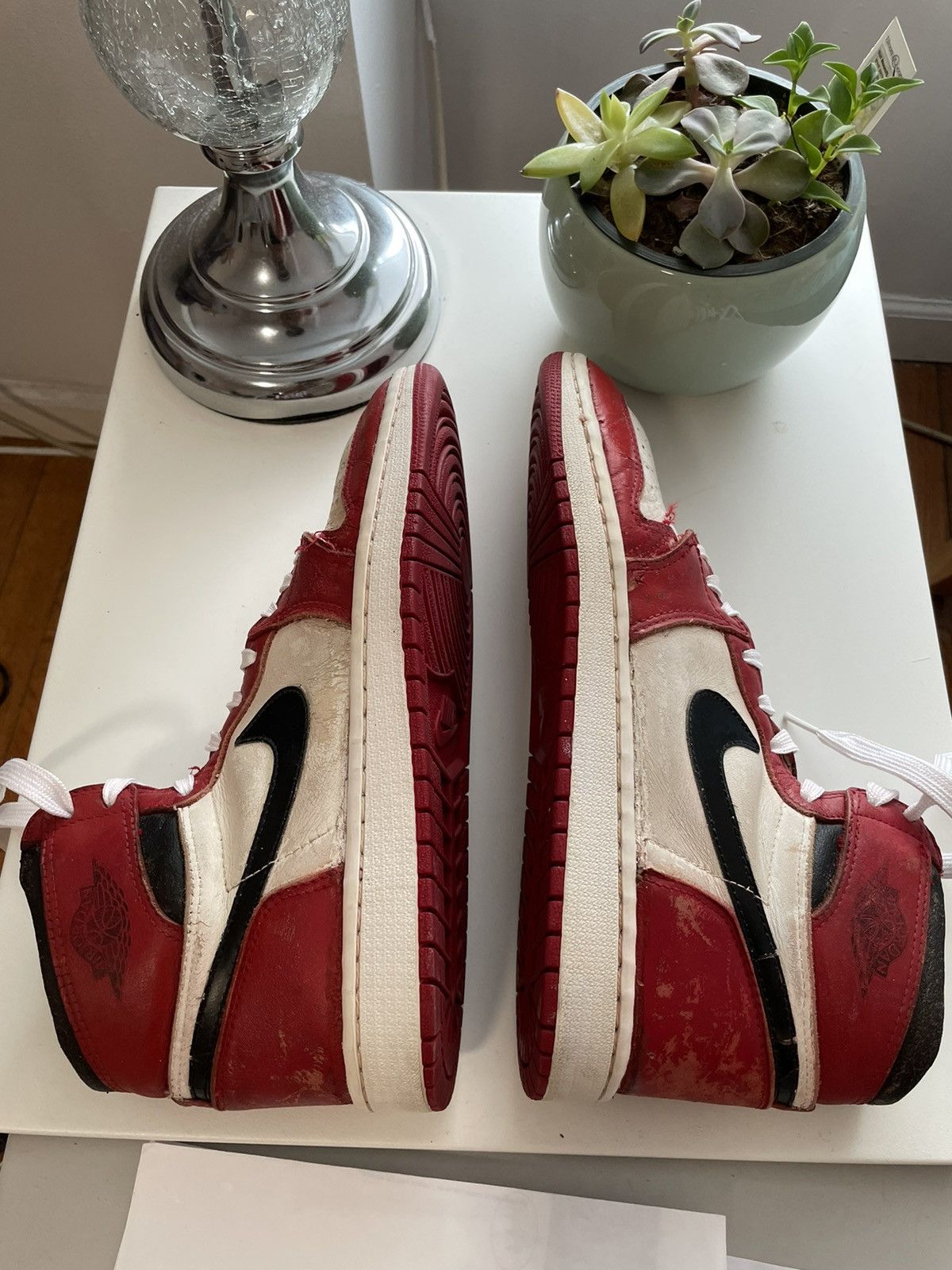 Jordan Brand × Nike × Vintage 1985 Air Jordan 1 Chicago Size US 10 / EU 43 - 3 Thumbnail