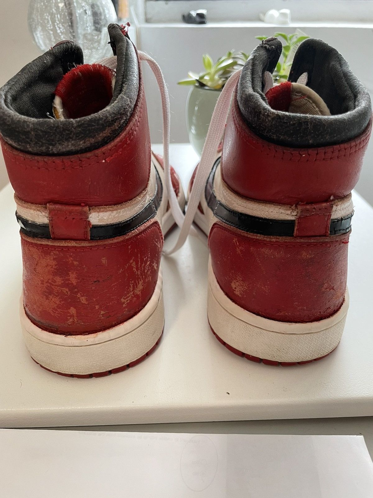 Jordan Brand × Nike × Vintage 1985 Air Jordan 1 Chicago Size US 10 / EU 43 - 5 Thumbnail