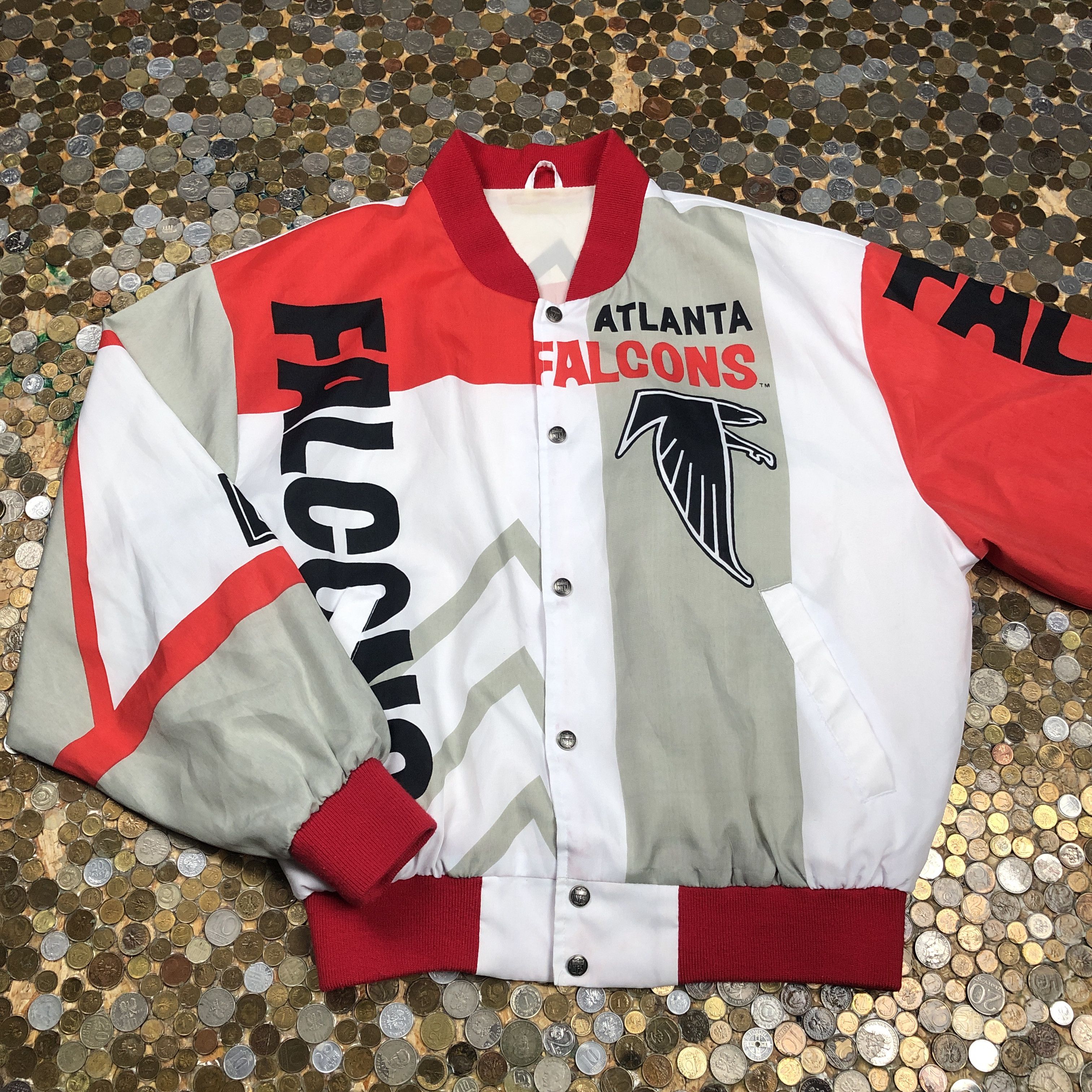 NFL Vintage Bomber jacket FALCONS 90's