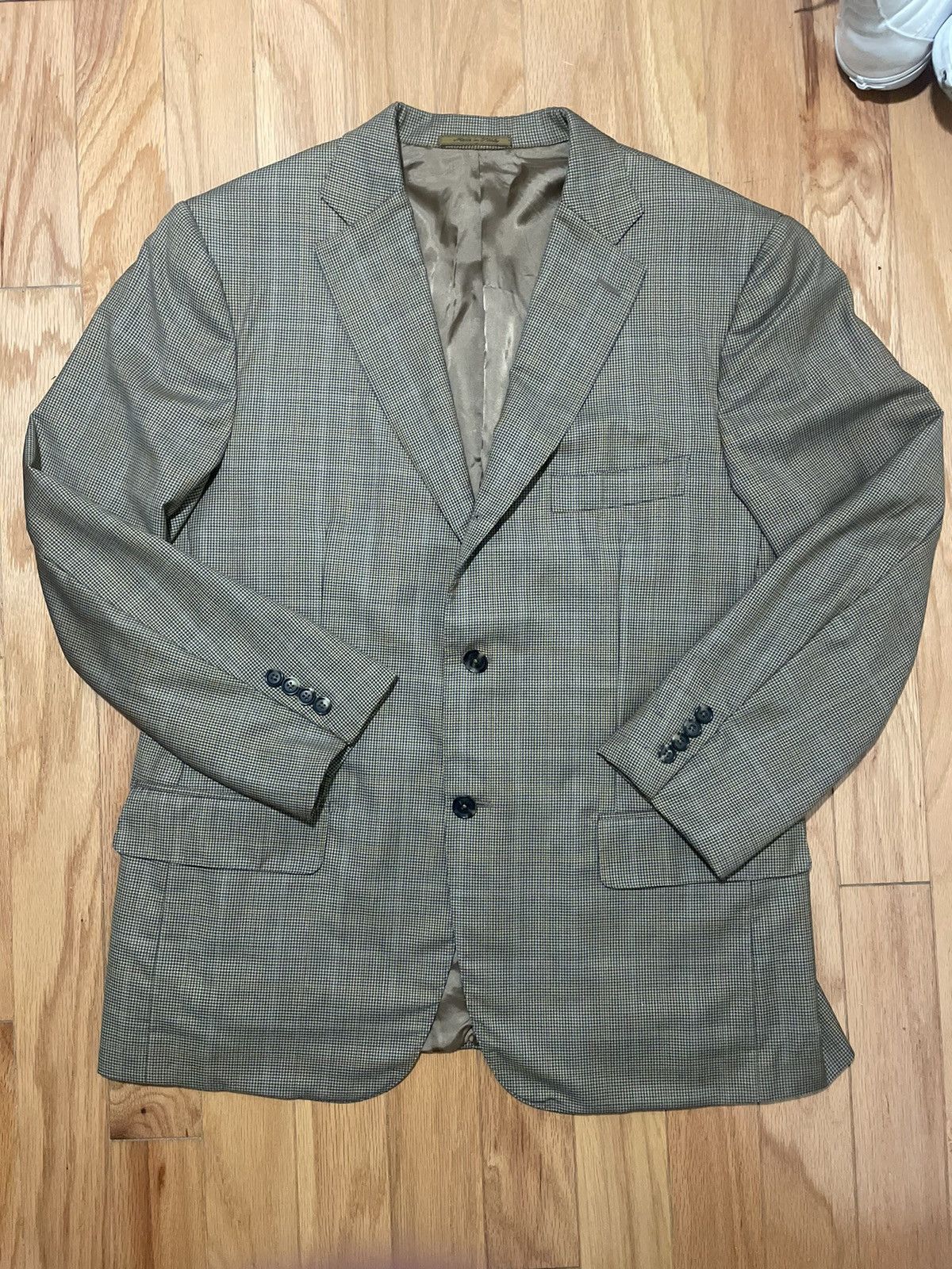 Isaia Isaia Napoli Custom Blazer “Base ‘S’ “ Size 44R - 2 Thumbnail
