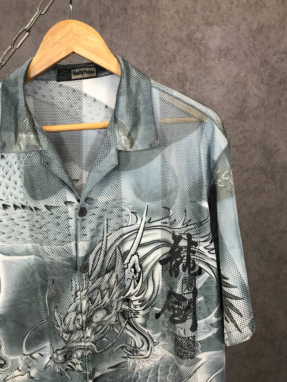 Vintage Dragon vintage crazy shirt Size US XL / EU 56 / 4 - 2 Thumbnail