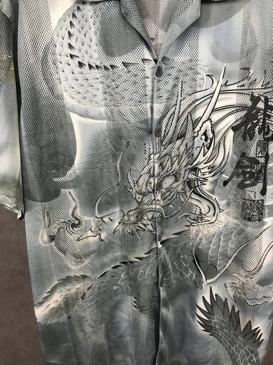 Vintage Dragon vintage crazy shirt Size US XL / EU 56 / 4 - 3 Thumbnail