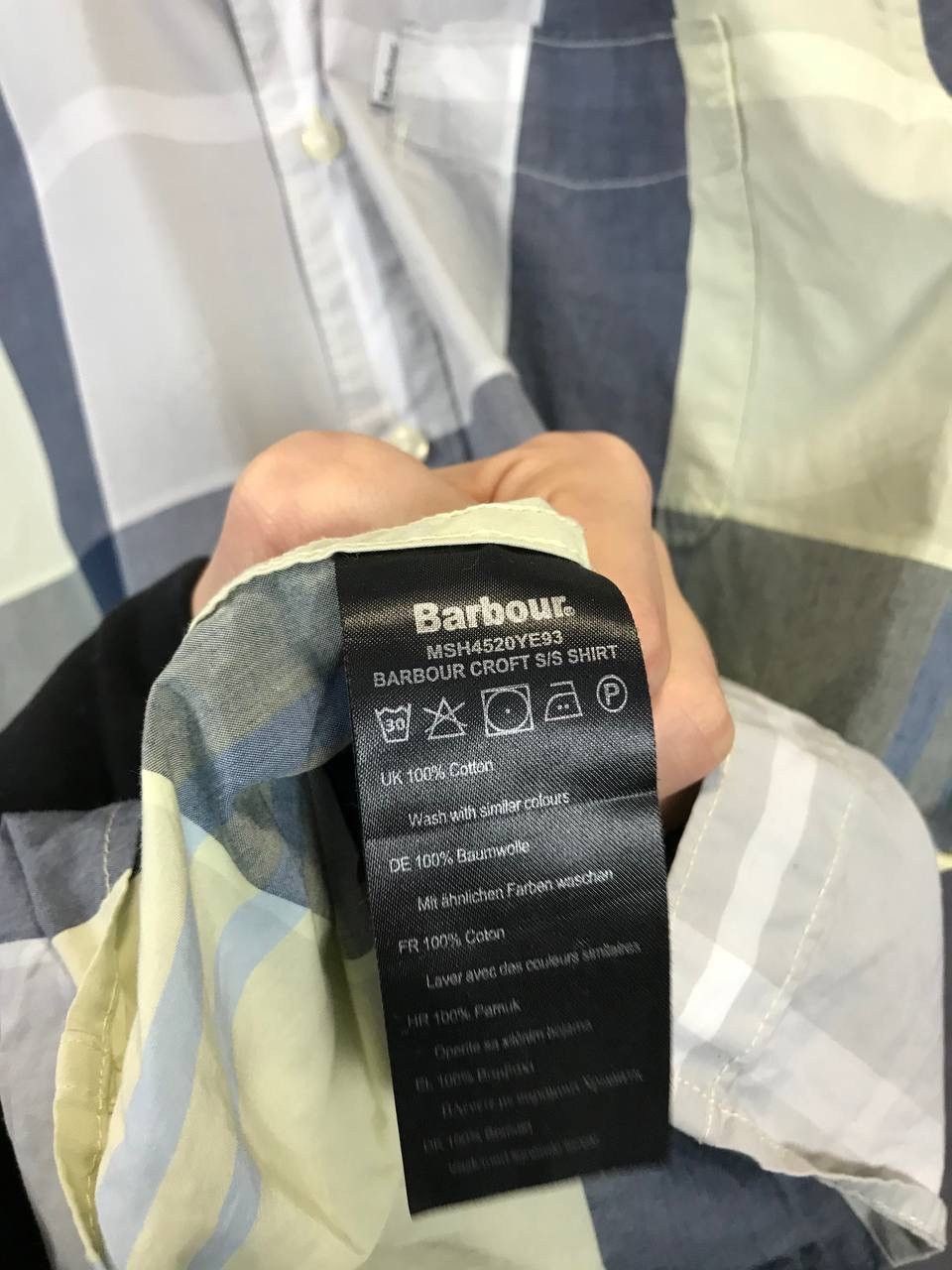 Barbour Barbour short sleeve shirt Size US L / EU 52-54 / 3 - 5 Thumbnail
