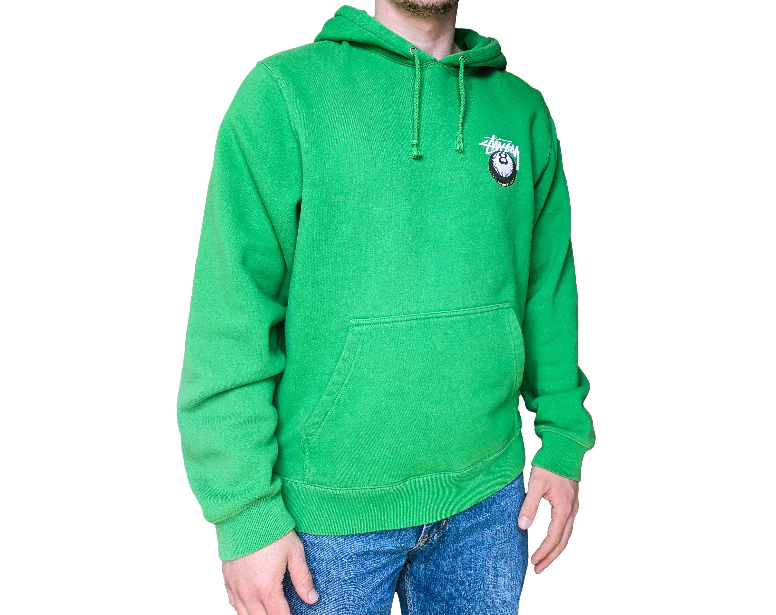 Stussy Cobra 8 Hoodie Sweatshirt in Green for Men