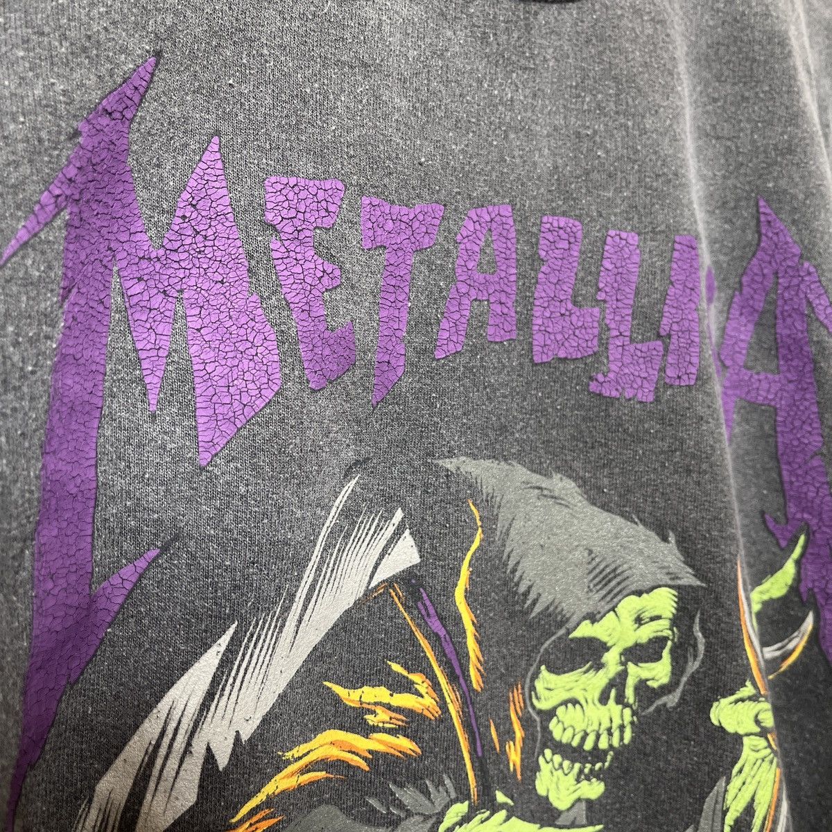 Metallica Distressed Metallica Here Comes Revenge Sweater Crop Sleeves Size US L / EU 52-54 / 3 - 9 Thumbnail