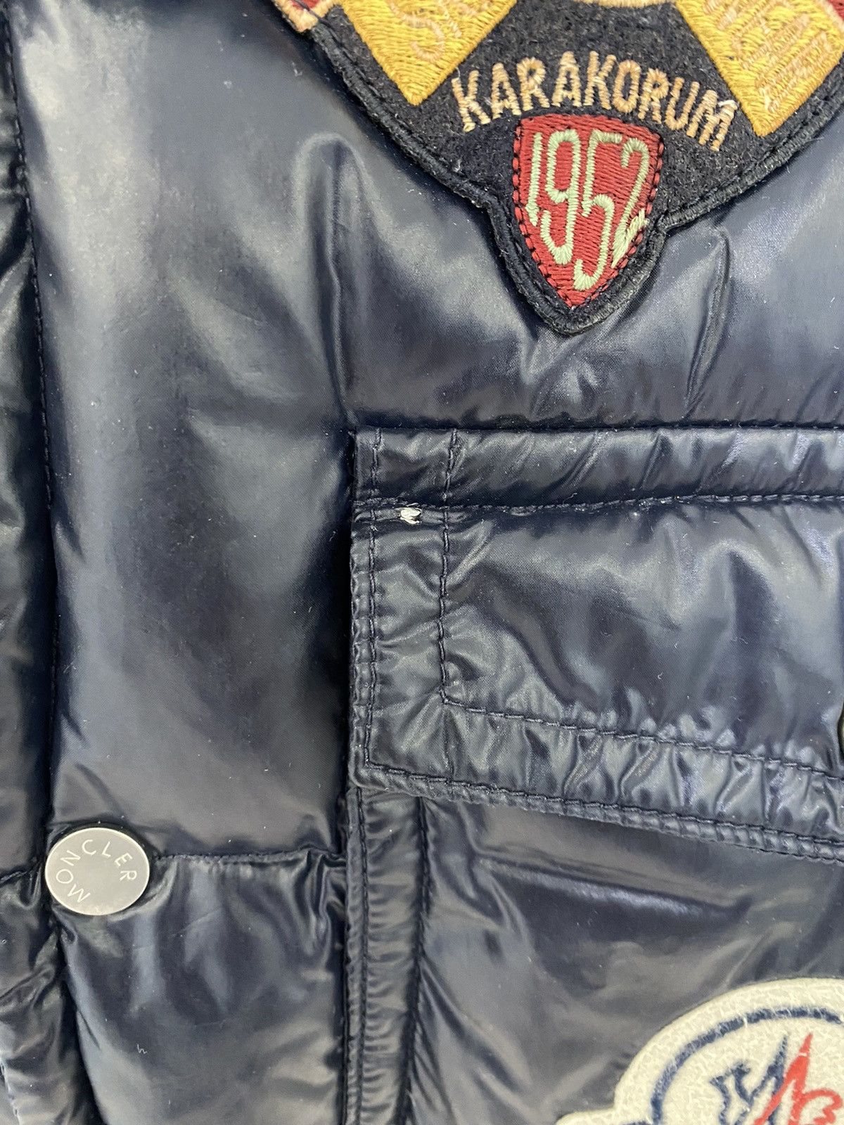 Moncler Rare Moncler K2 Vintage Patched Down Hooded Jacket Coat Size US L / EU 52-54 / 3 - 7 Thumbnail