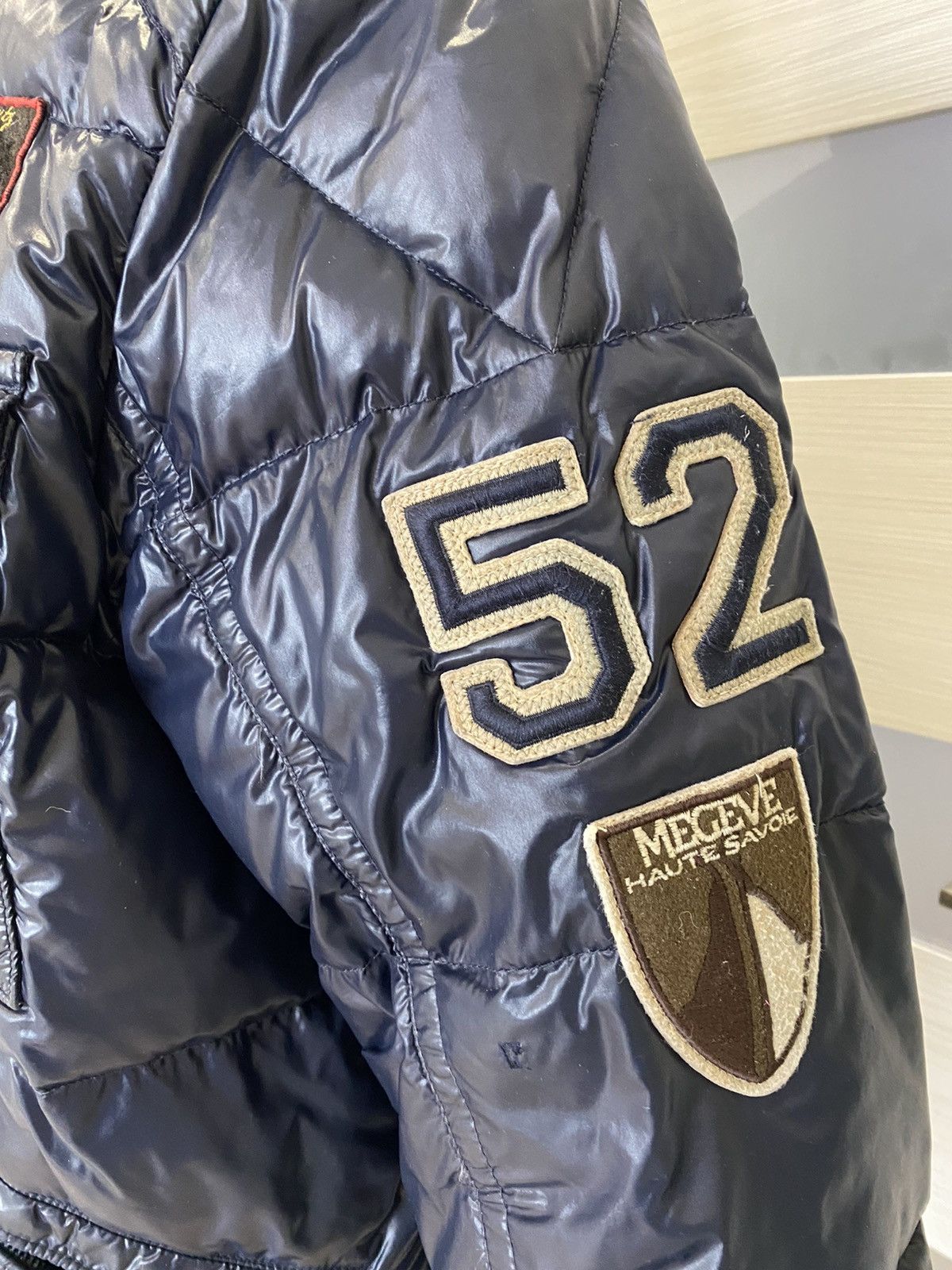 Moncler Rare Moncler K2 Vintage Patched Down Hooded Jacket Coat Size US L / EU 52-54 / 3 - 3 Thumbnail