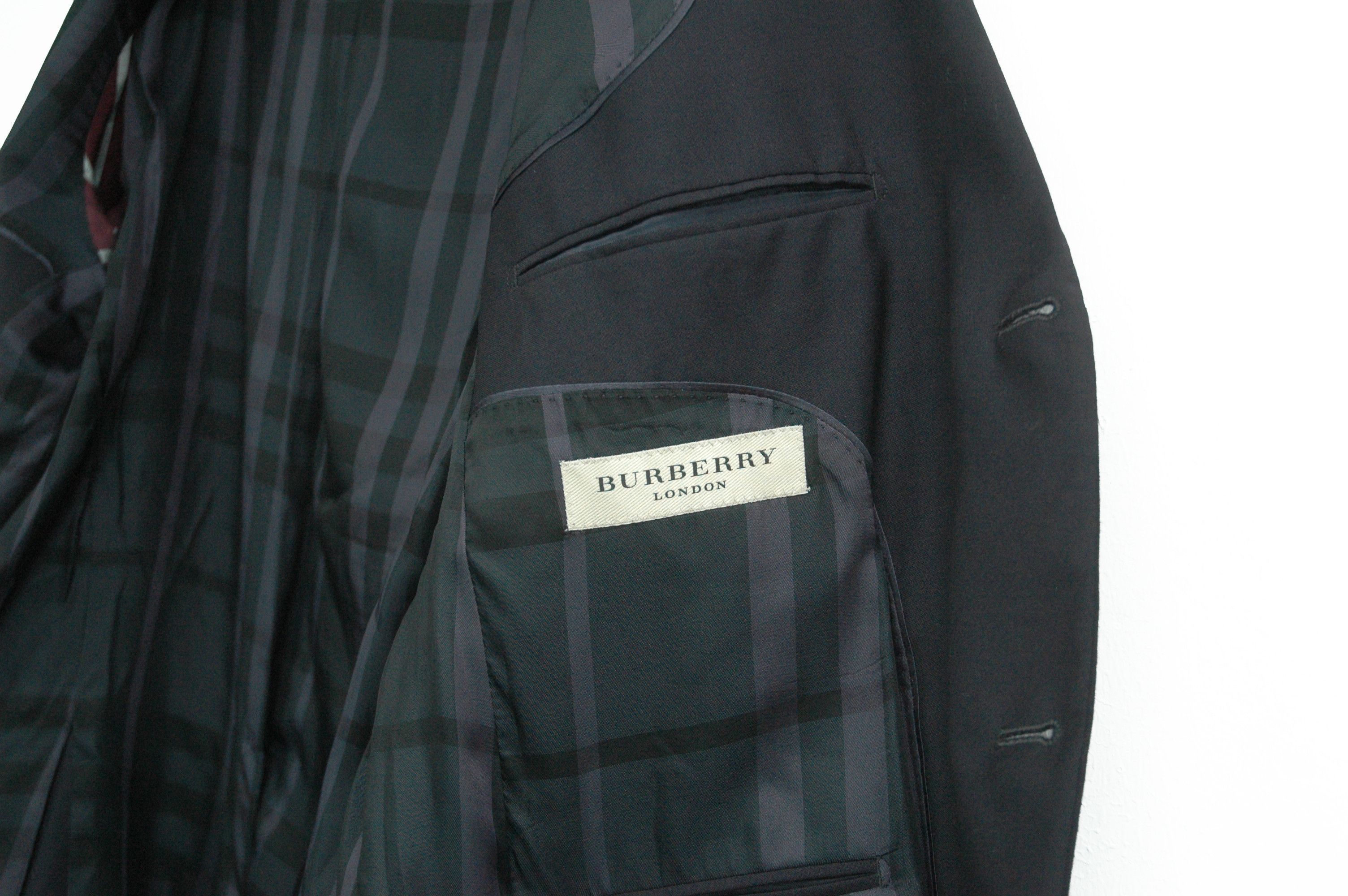 Burberry Burberry London Wool Blazer Made in Portugal Size 54R - 9 Thumbnail