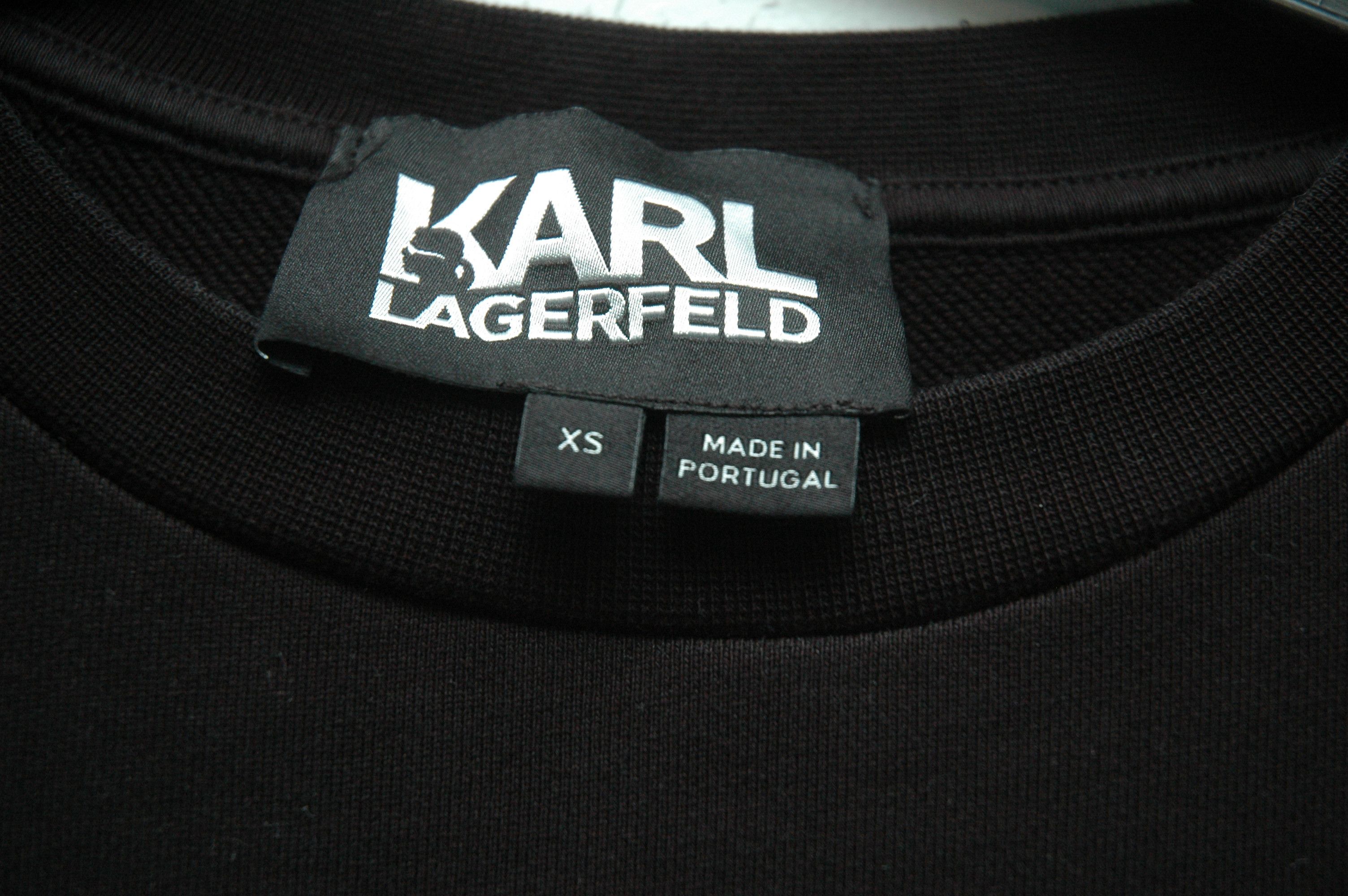 Karl Lagerfeld Karl Lagerfeld Head Logo Sweatshirt Made in Portugal Size US XS / EU 42 / 0 - 6 Thumbnail