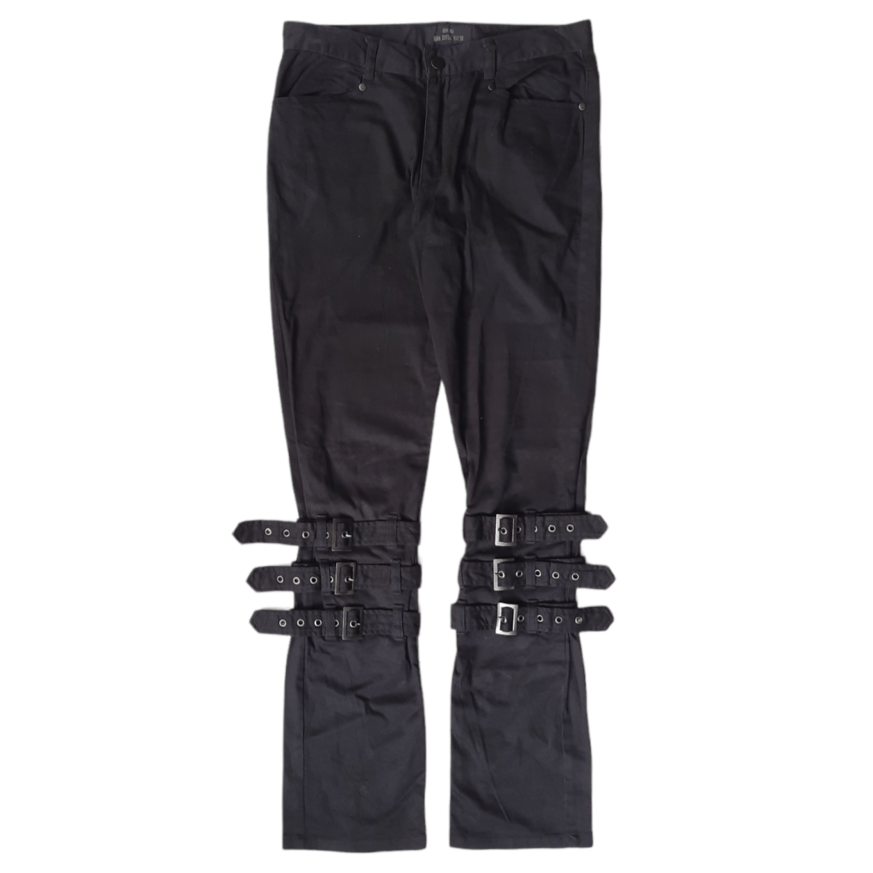 Japanese Brand Black Peace Now For Men Triple Strap Bondage Punk Pants |  Grailed