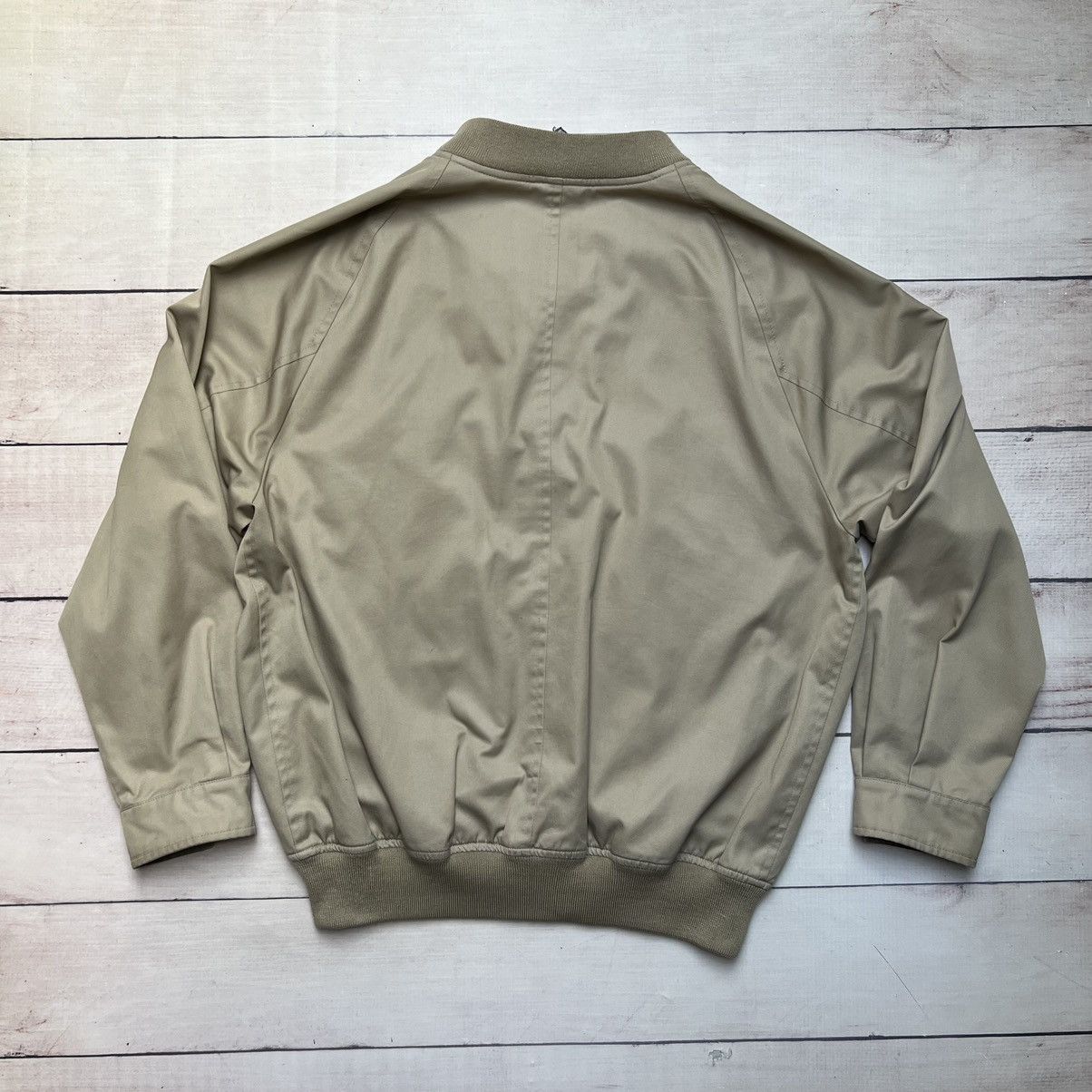 Burberry × Burberry Prorsum × Vintage Vintage 90s Burberry Bomber Nova Check Beige Jacket Size US L / EU 52-54 / 3 - 10 Thumbnail