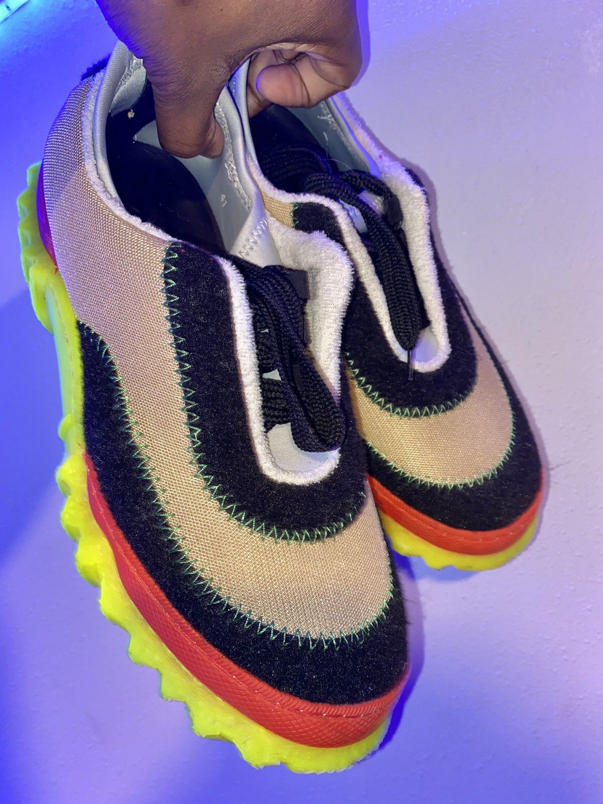 MARNI ZIGZAG SNEAKERS