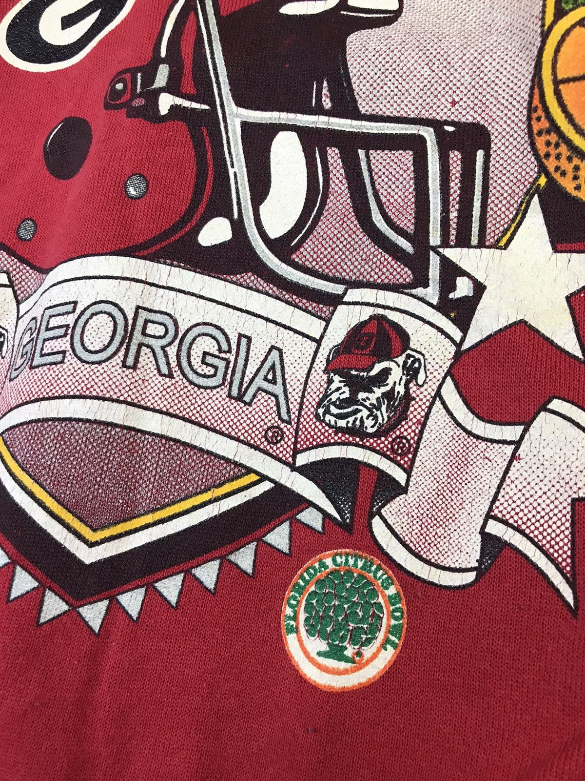 NFL × Vintage 93' Georgia Bulldogs "Florida Citrus Bowl" Sweatshirt Size US L / EU 52-54 / 3 - 4 Thumbnail
