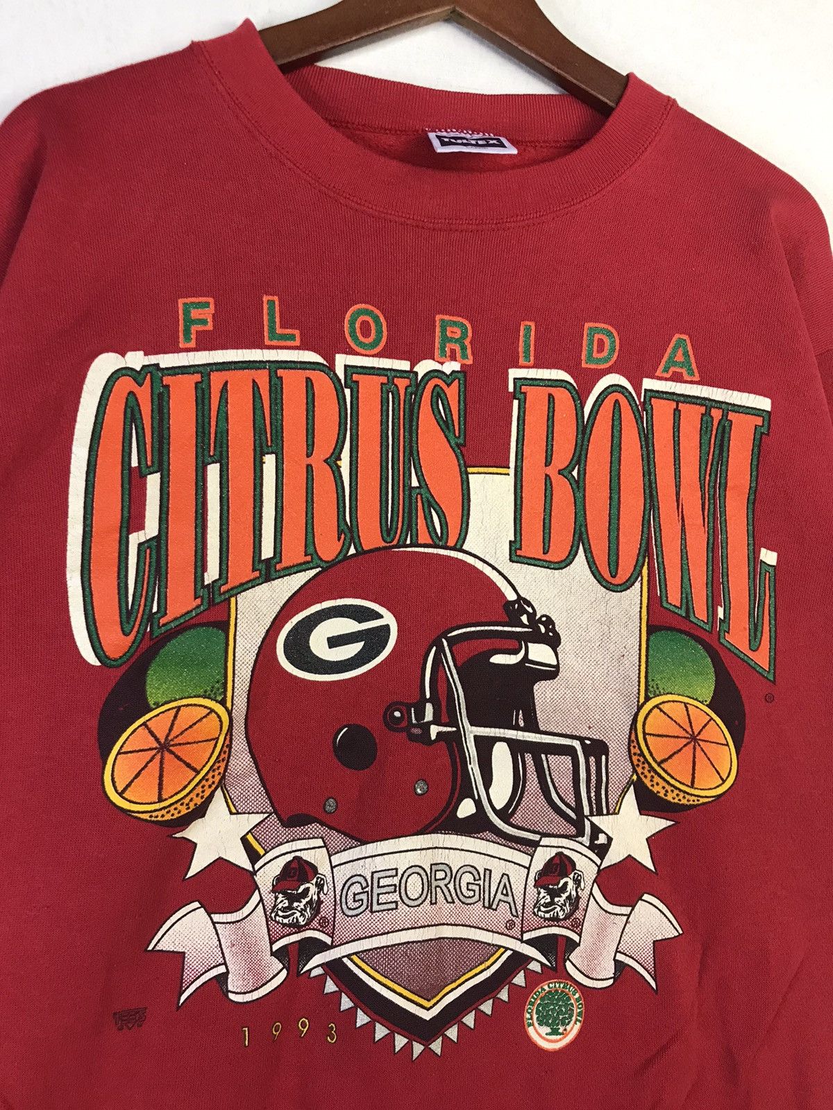 NFL × Vintage 93' Georgia Bulldogs "Florida Citrus Bowl" Sweatshirt Size US L / EU 52-54 / 3 - 3 Thumbnail